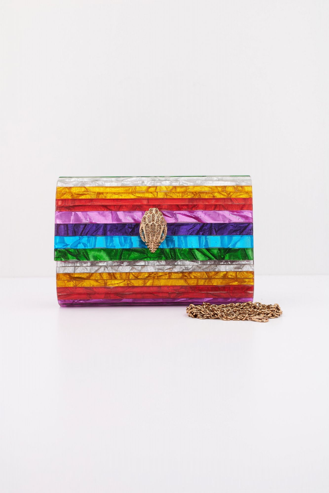 KURT GEIGER LONDON PARTY EAGLE CLUTCH en color MULTICOLOR (1)