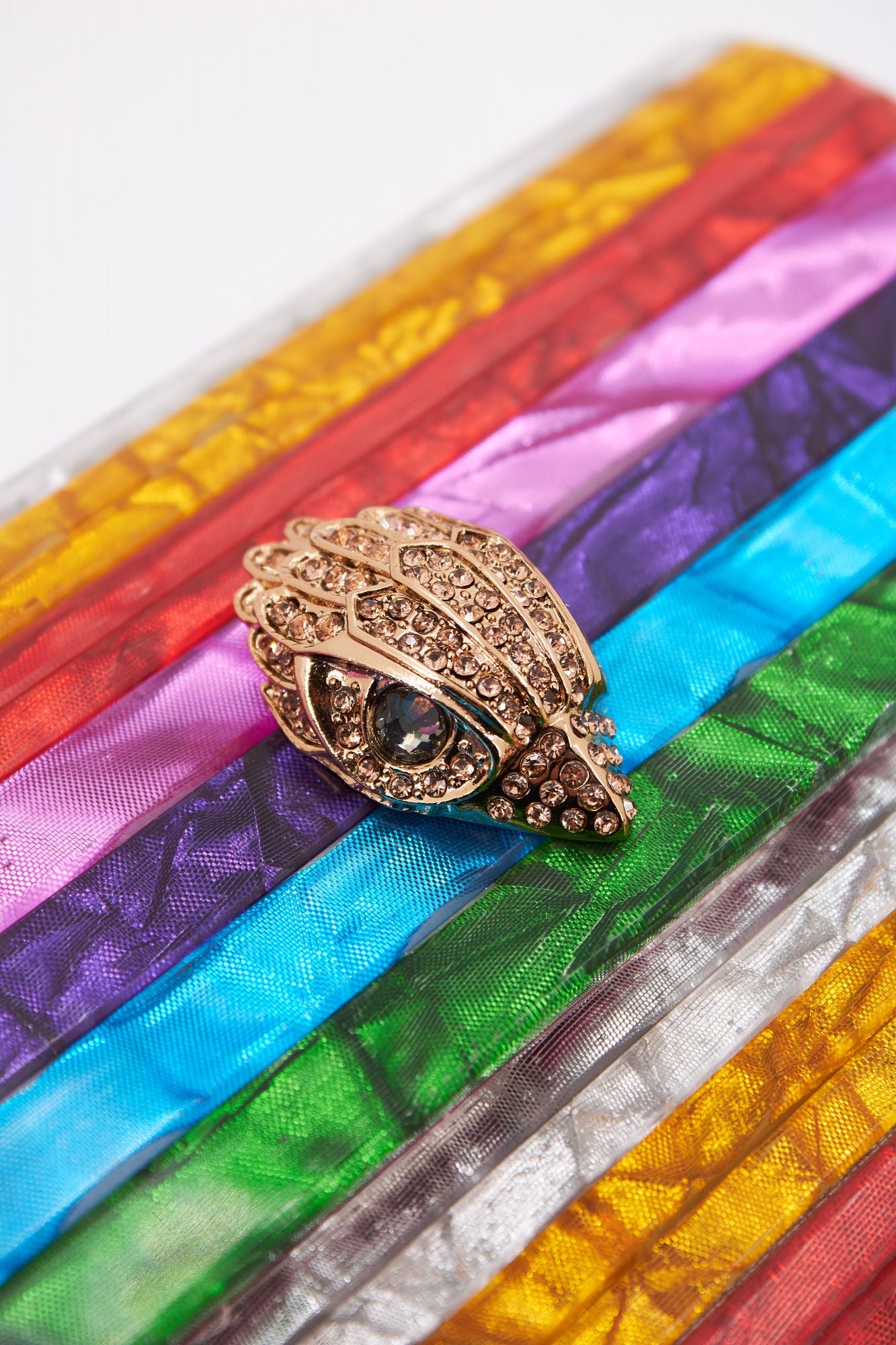 KURT GEIGER LONDON PARTY EAGLE CLUTCH en color MULTICOLOR (4)