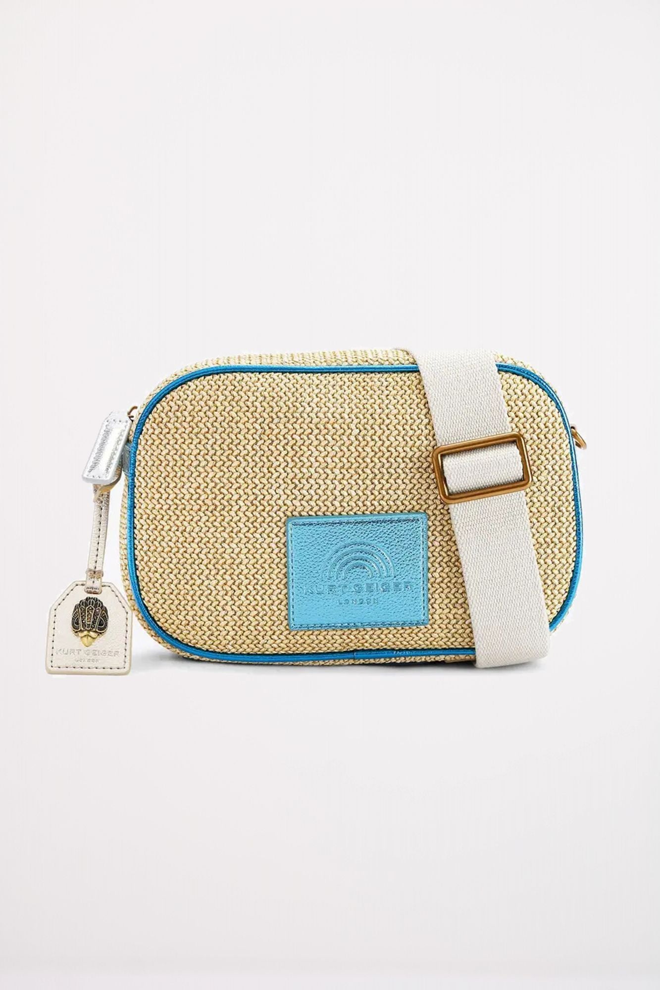 KURT GEIGER LONDON SOUTHBANK CAMERA BAG KUR en color AZUL (1)