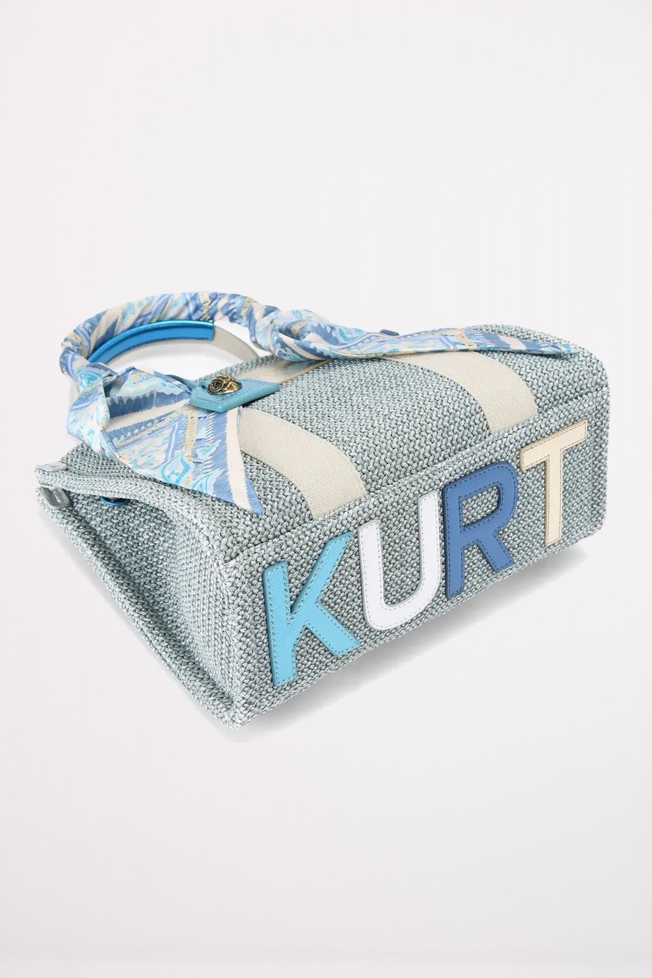 KURT GEIGER LONDON SMALL SOUTHBANK TOTE en color AZUL (3)