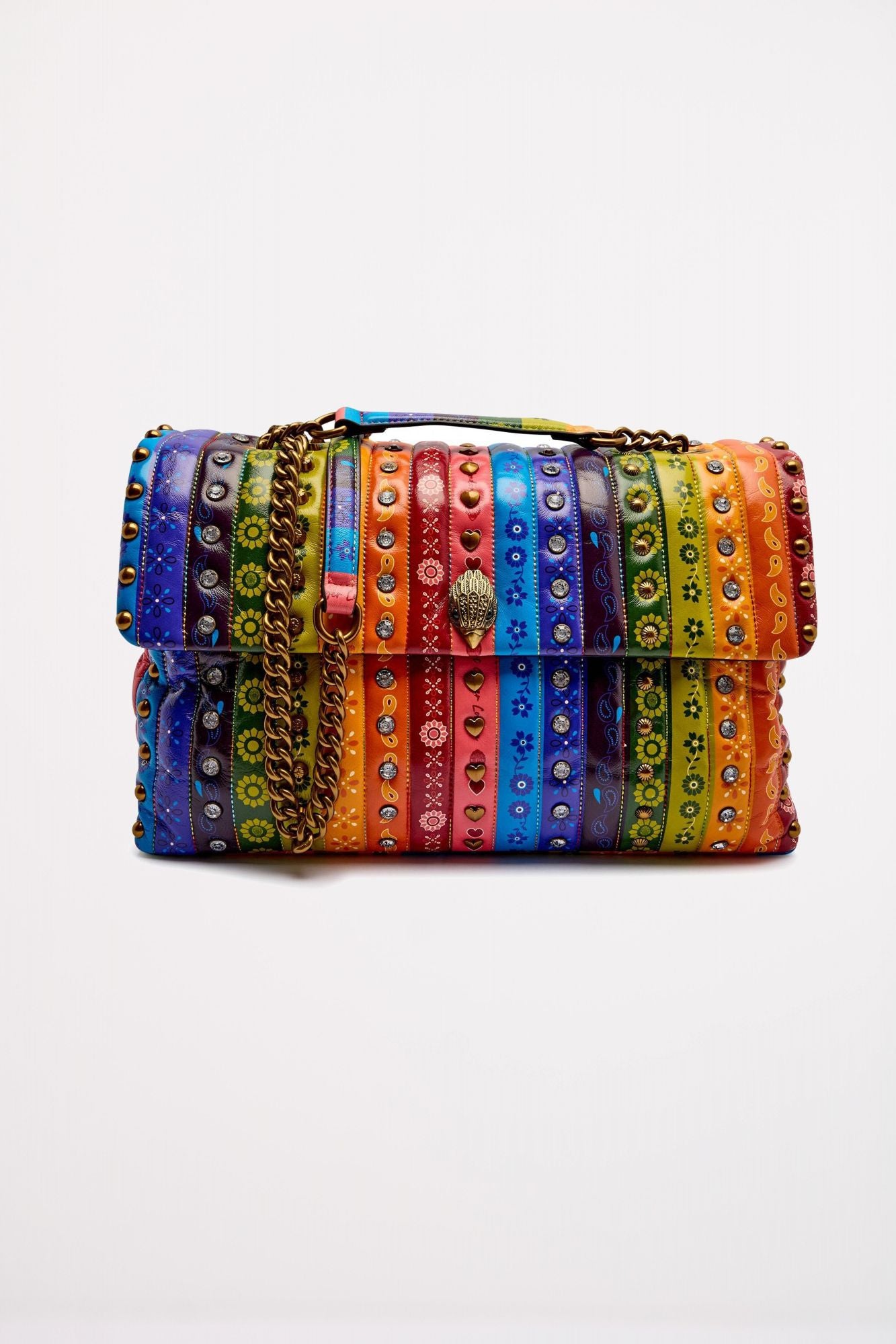 KURT GEIGER LONDON ITHR XXL KENSINGTON BAG en color MULTICOLOR (1)