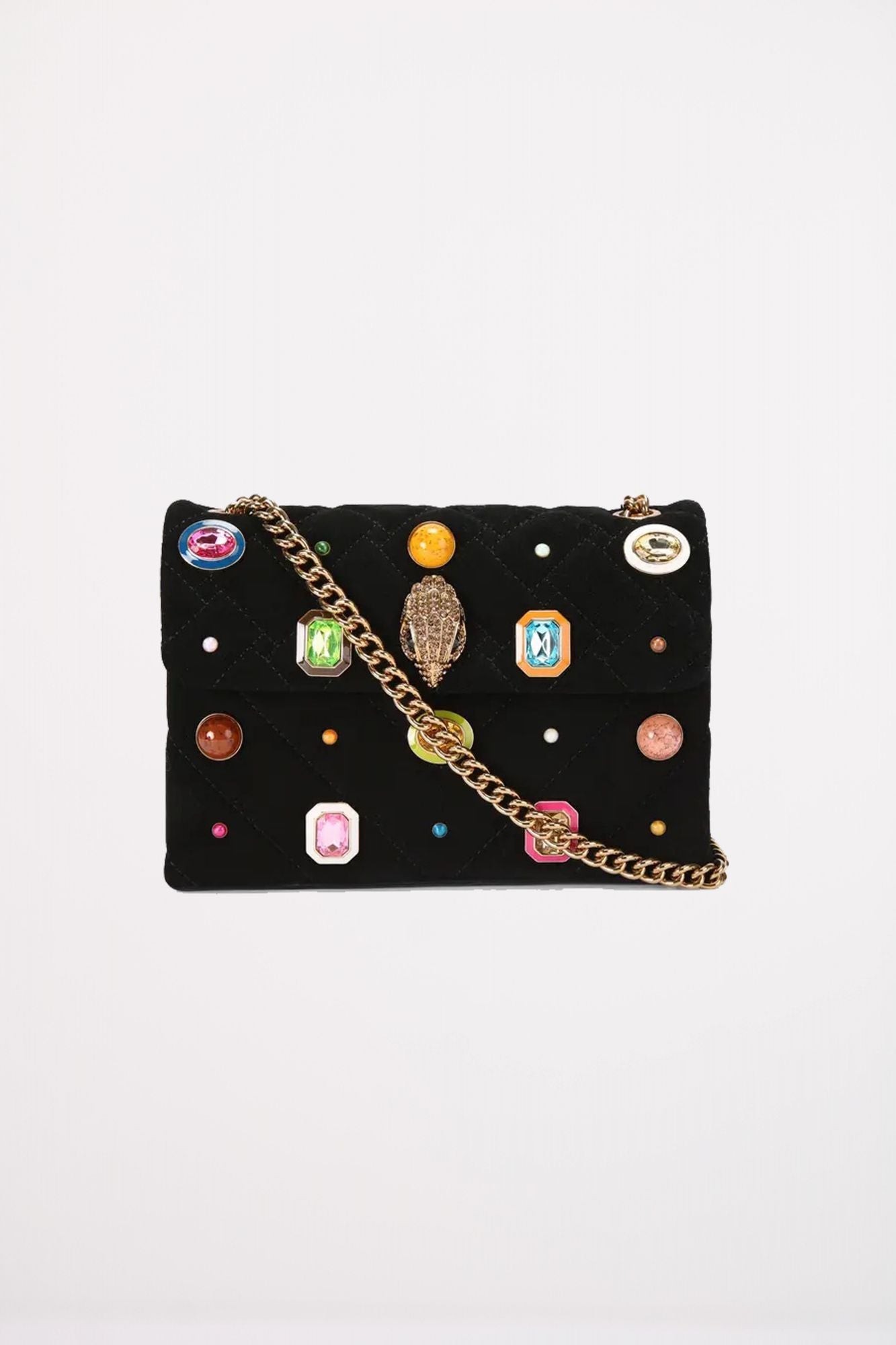 KURT GEIGER LONDON MD KENSINGTON GEMS en color NEGRO (1)