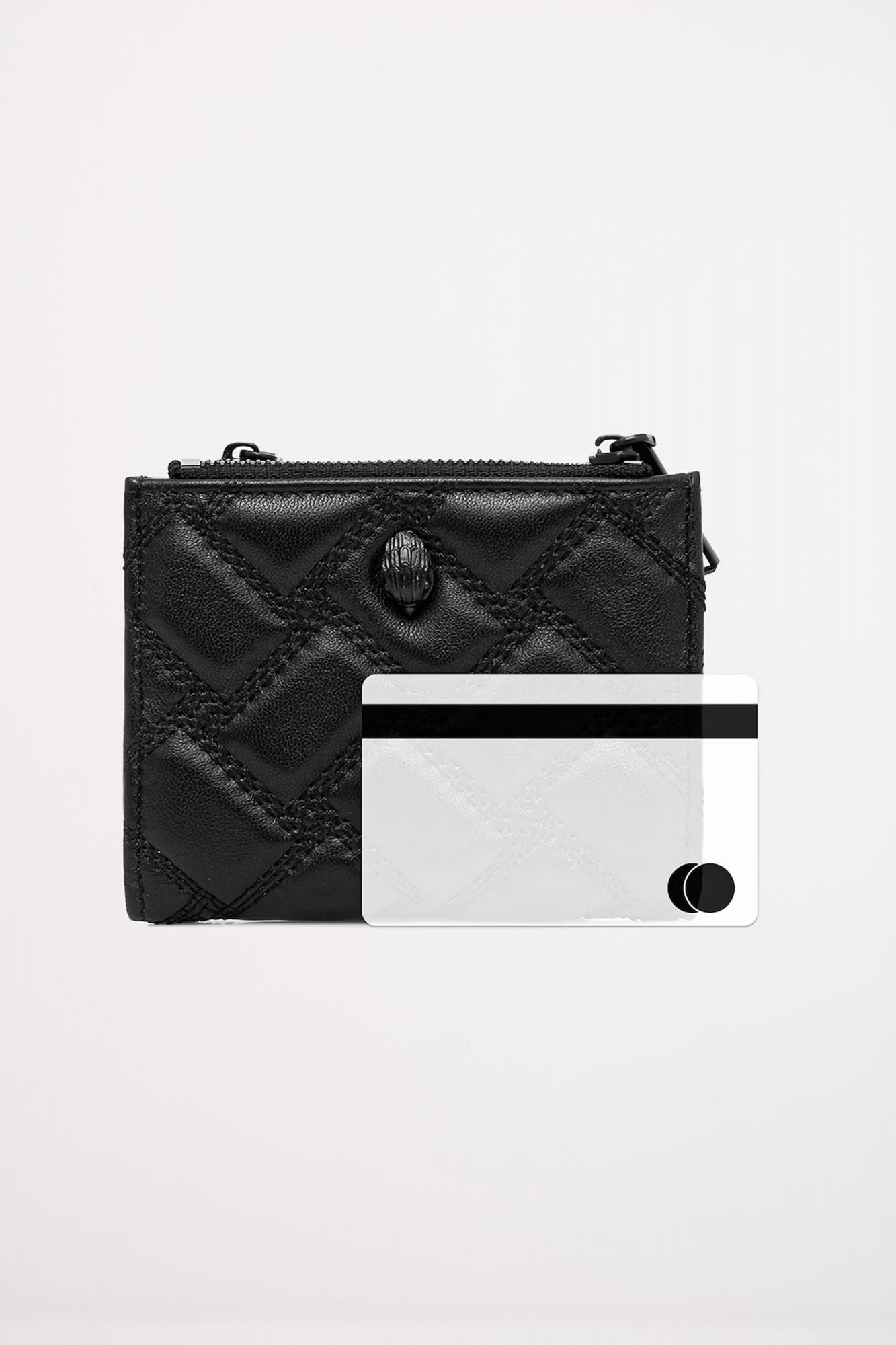 KURT GEIGER LONDON MINI PURSE KENSINGTON DR en color NEGRO (4)