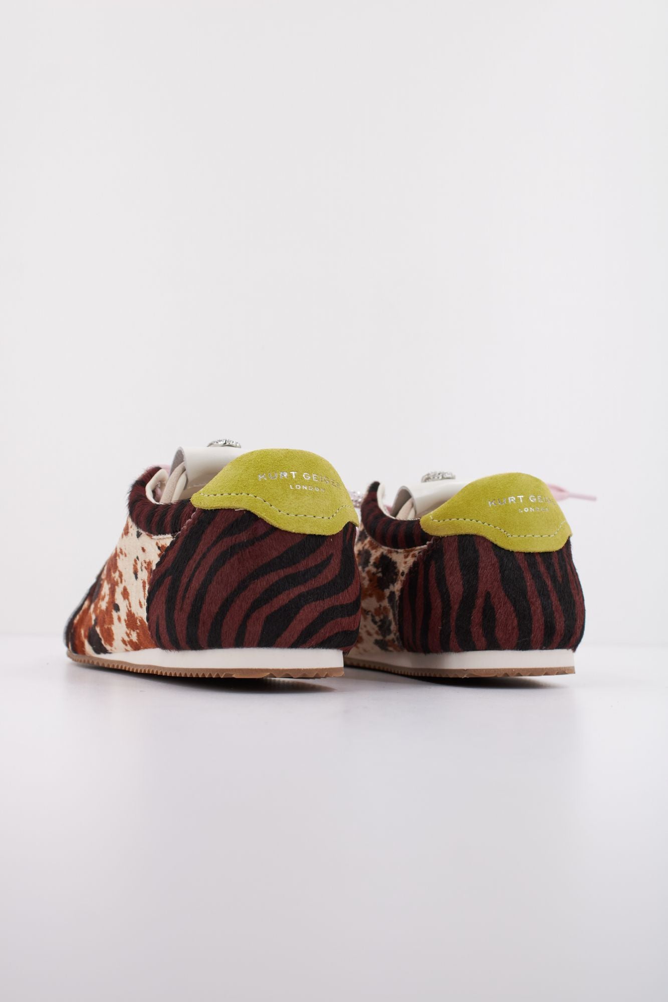 KURT GEIGER LONDON ISLINGTON SNEAKER en color ANIMAL PRINT (4)