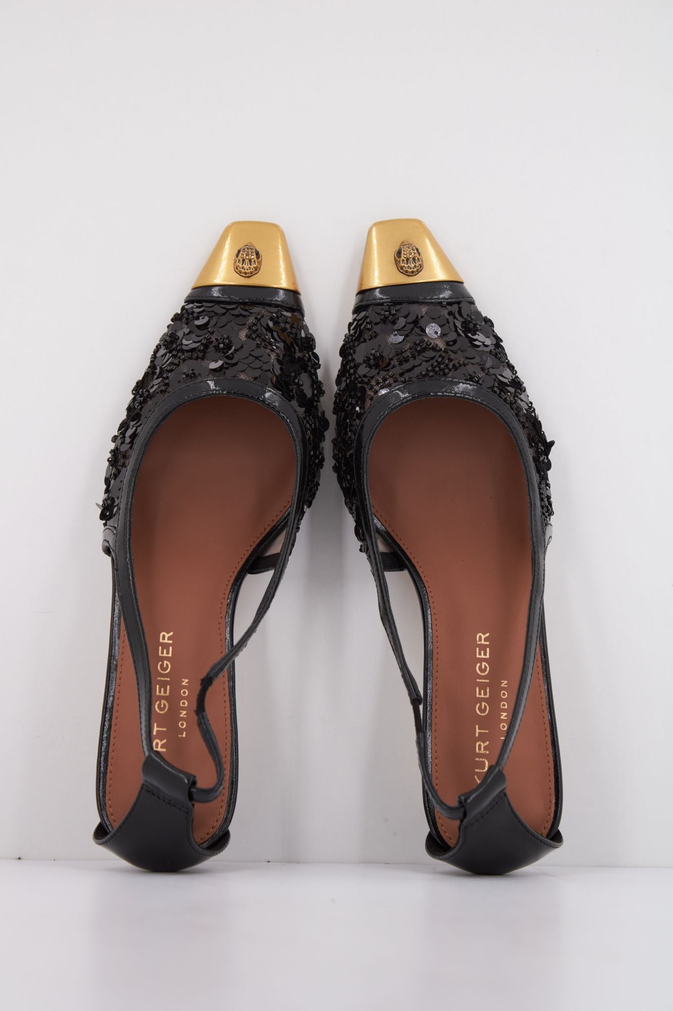 KURT GEIGER LONDON REGENT OPEN COURT en color NEGRO (3)