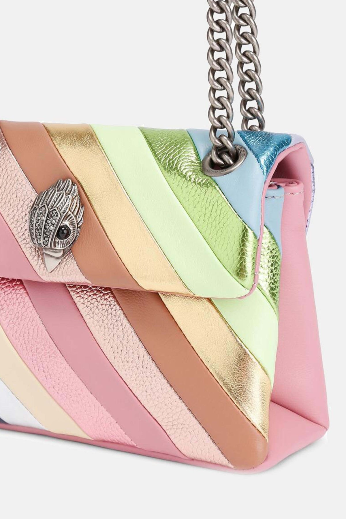 KURT GEIGER LONDON LEATHER MINI KENSINGTON en color MULTICOLOR (4)