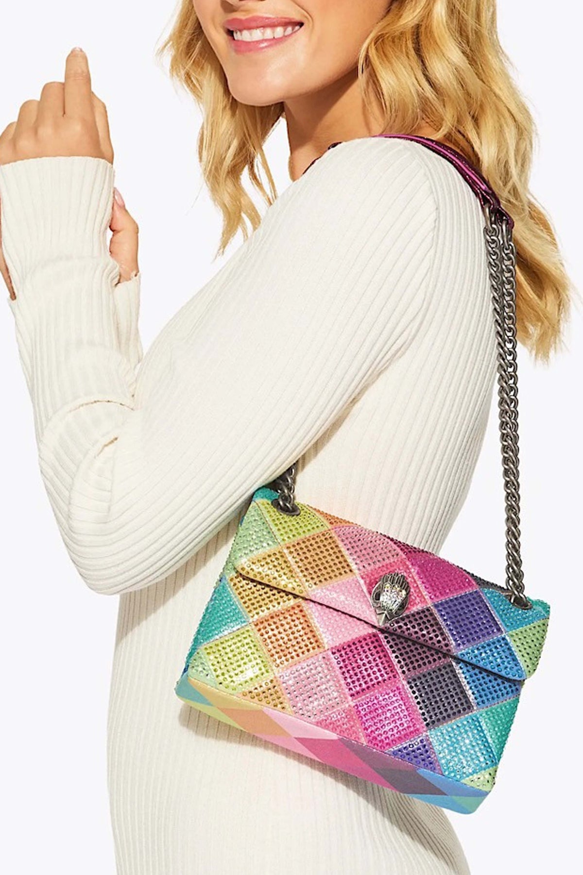 KURT GEIGER LONDON FABRIC MD KENSINGTON P en color MULTICOLOR (1)