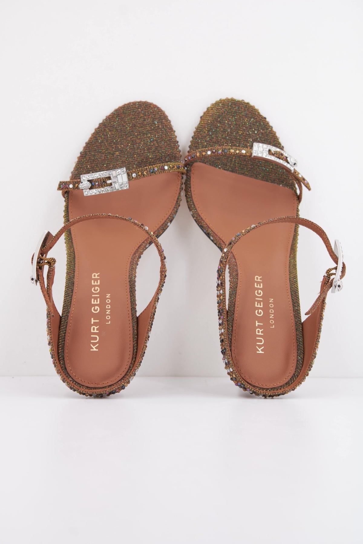 KURT GEIGER LONDON STRASS DOUBLE BUCKLE SD en color MULTICOLOR (3)