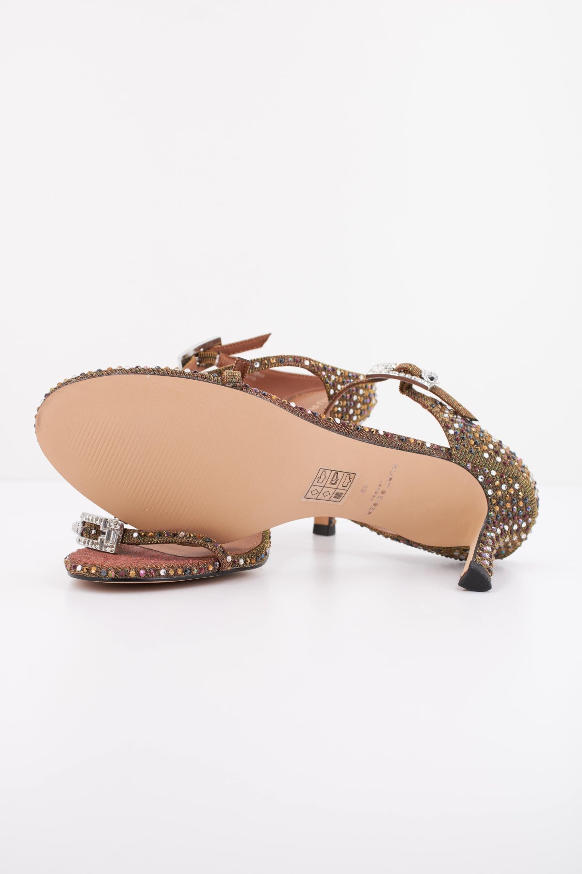 KURT GEIGER LONDON STRASS DOUBLE BUCKLE SD en color MULTICOLOR (5)