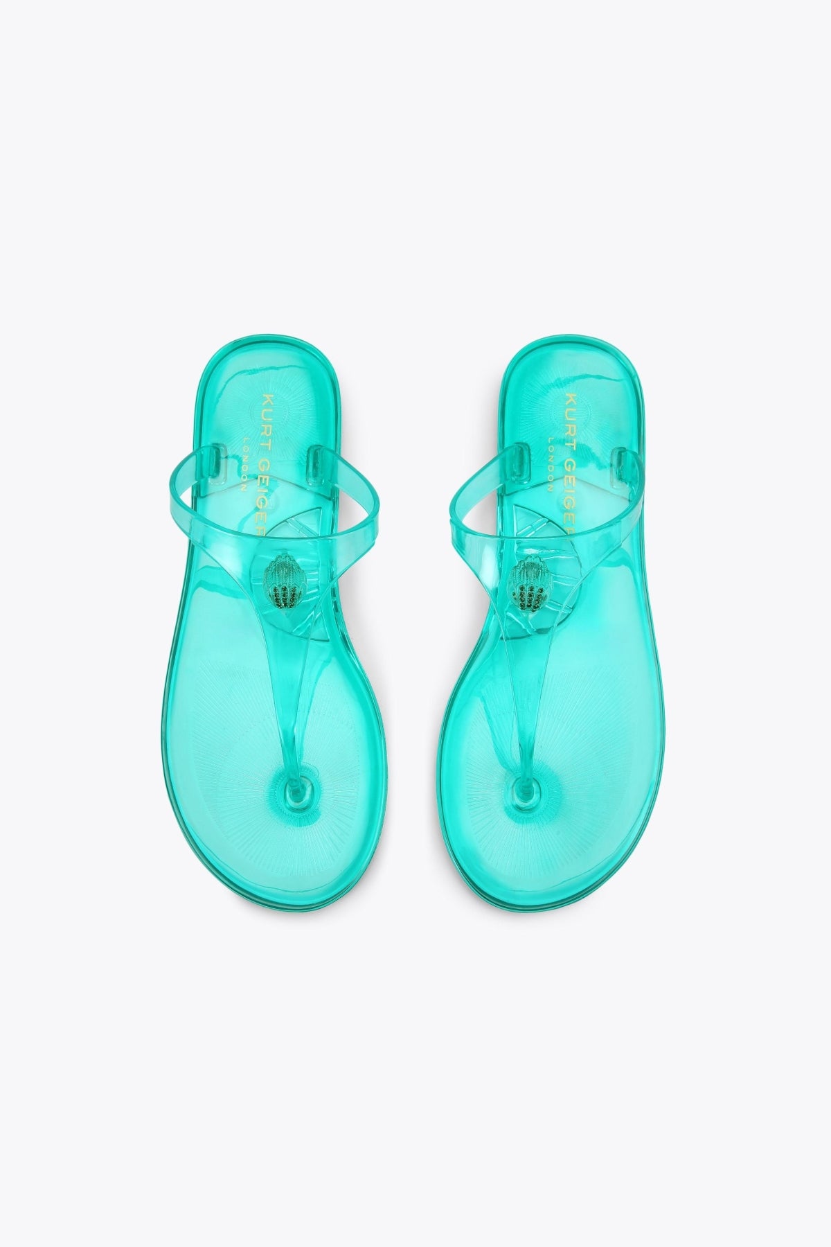 KURT GEIGER LONDON MADDISON T BAR en color AZUL (1)
