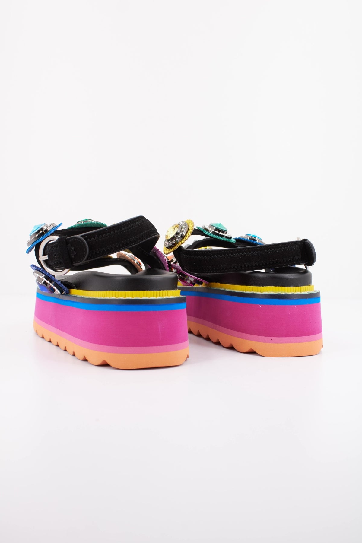 KURT GEIGER LONDON OCTAVIA SLING PLATFORM en color MULTICOLOR (4)
