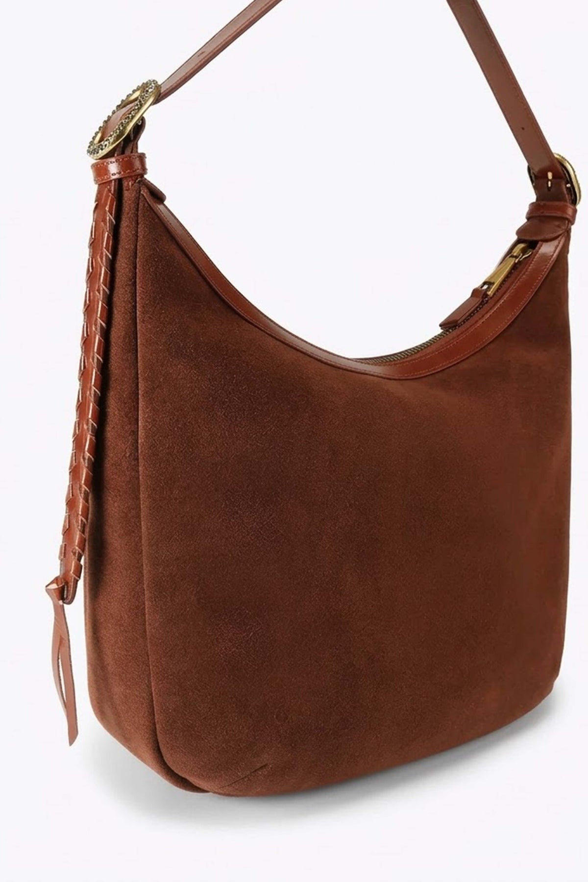 KURT GEIGER LONDON CHELSEA S HOBO BUTTERFL en color MARRON (2)
