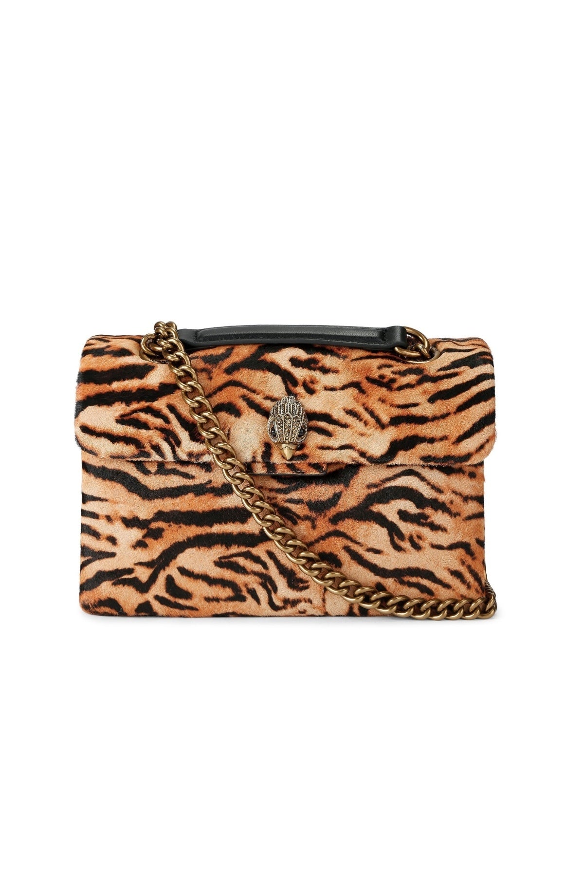 KURT GEIGER LONDON LEATHER KENSINGTON BAG en color ANIMAL PRINT (1)