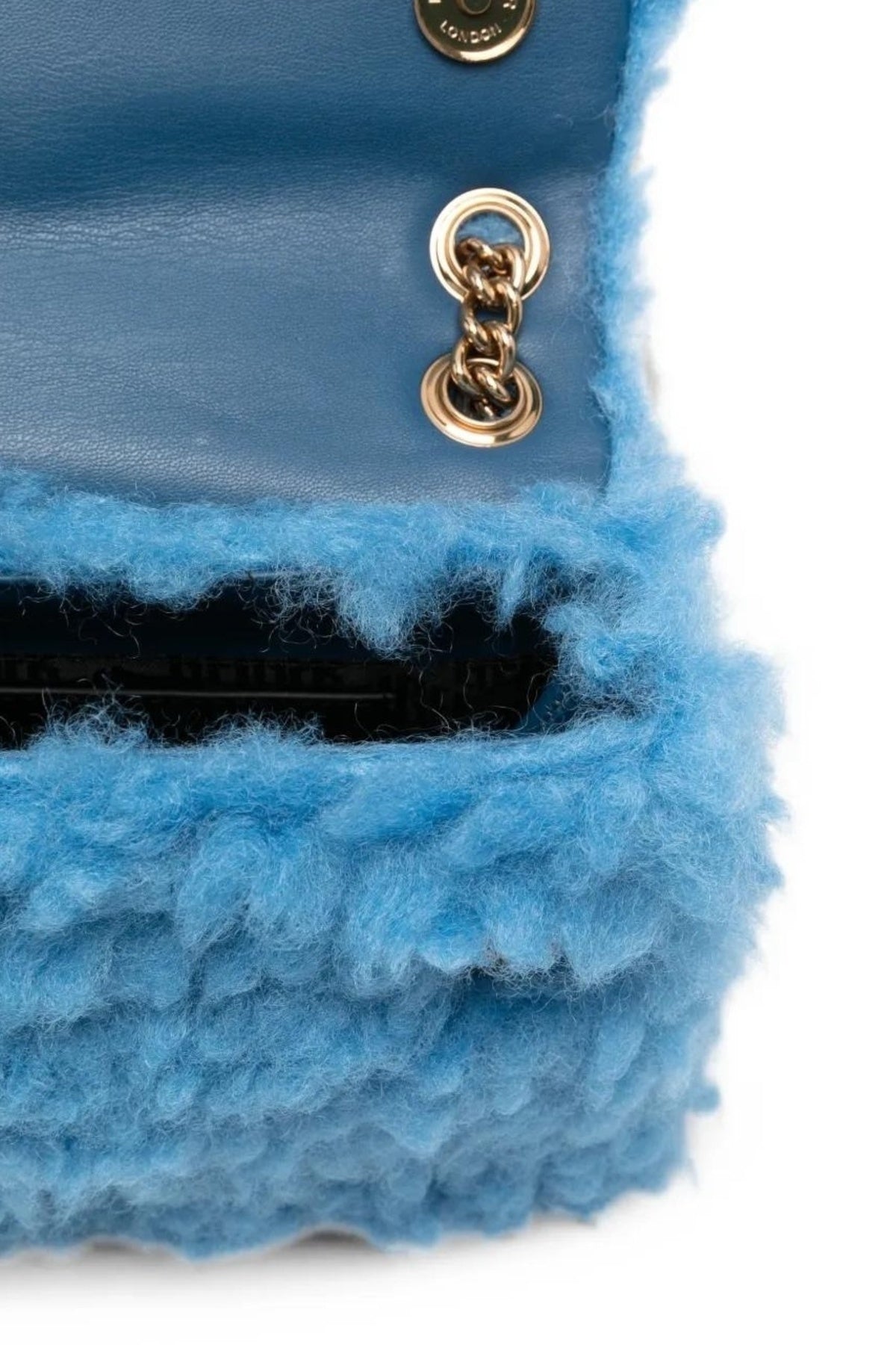 KURT GEIGER LONDON KENSINGTON F FUR en color AZUL (3)