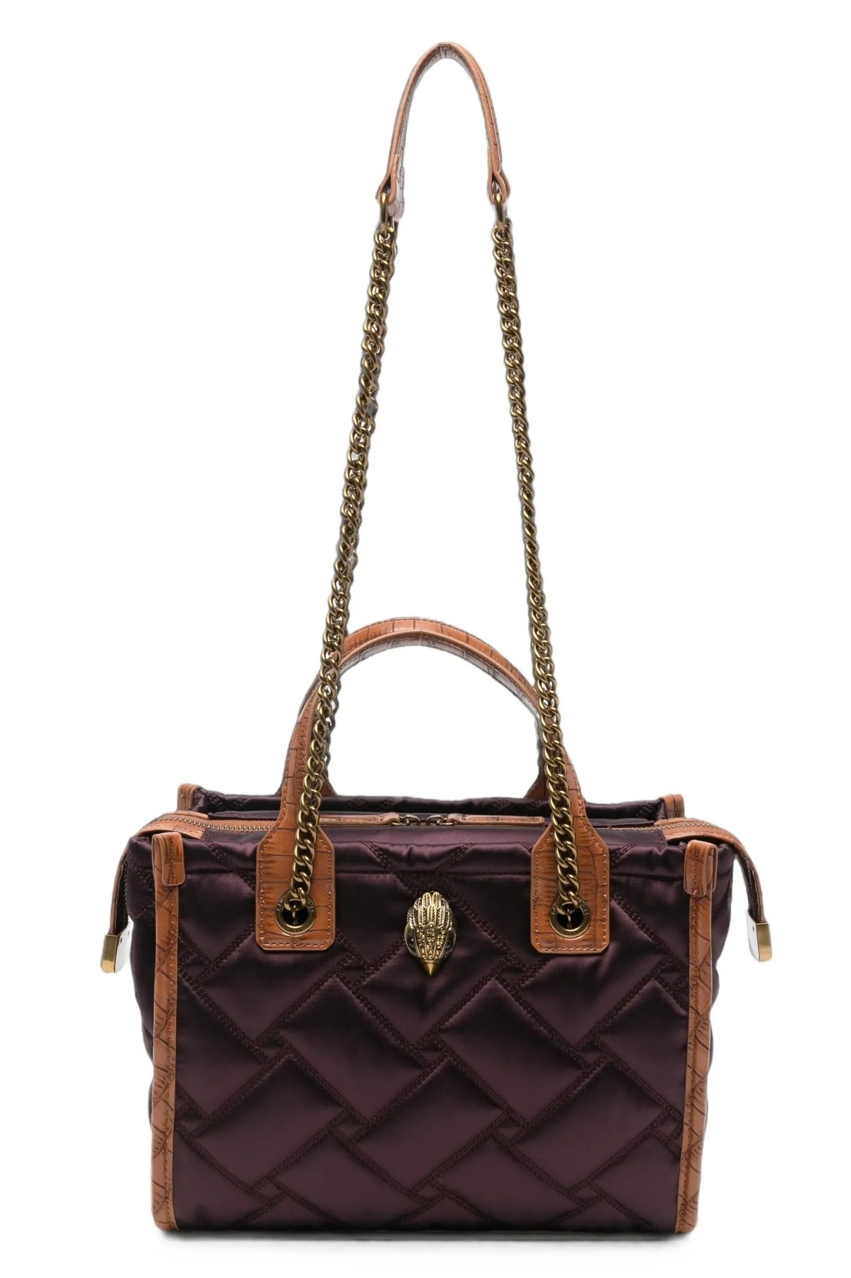 KURT GEIGER LONDON HOXTON SM SHOPPER en color MARRON (1)