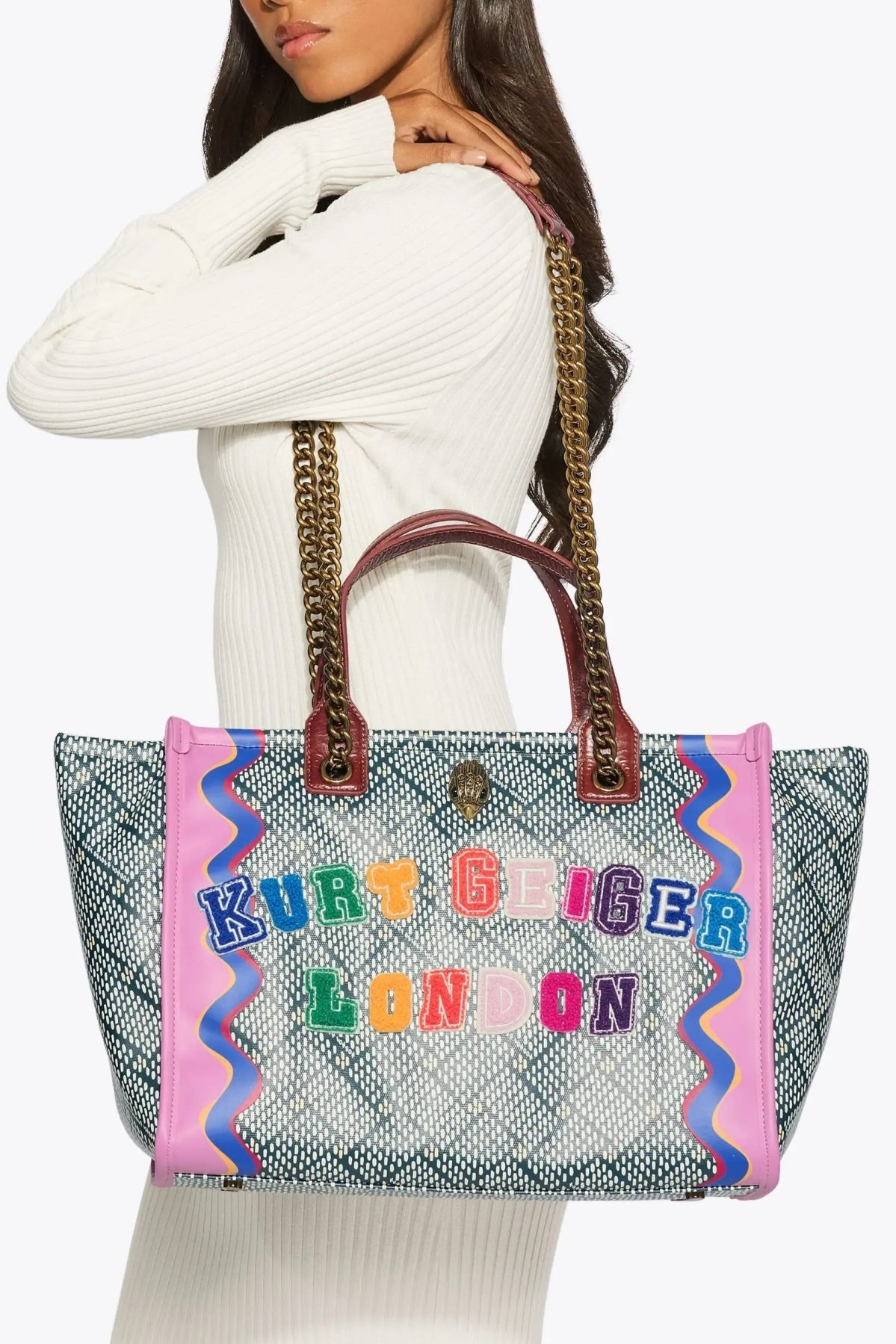 KURT GEIGER LONDON HOXTON SHOPPER en color MULTICOLOR (1)