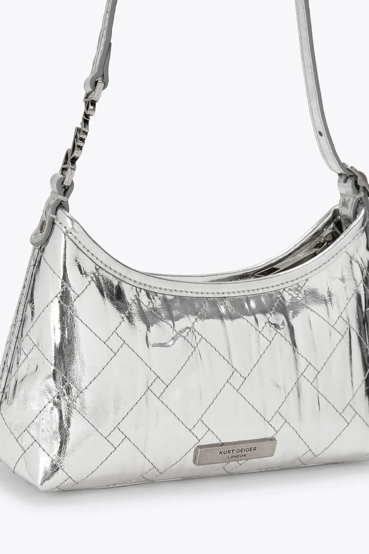 KURT GEIGER LONDON KURT SLING en color PLATA (2)