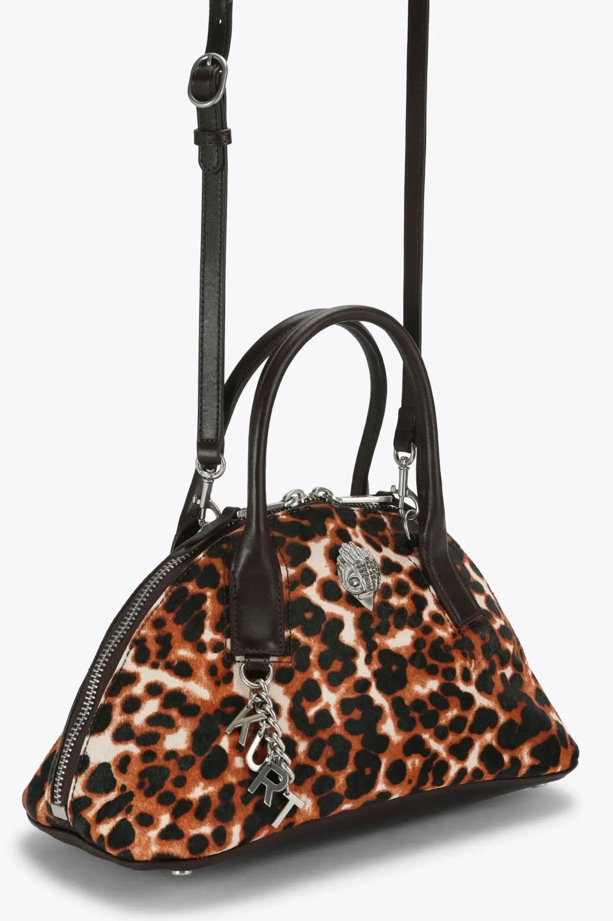 KURT GEIGER LONDON SLOANE BOWLING BAG en color ANIMAL PRINT (3)
