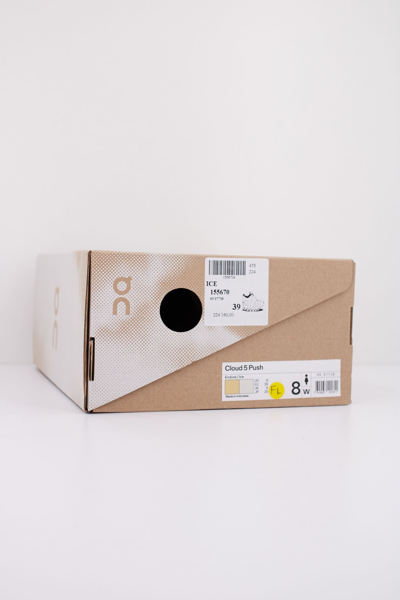 ON RUNNING CLOUD 5 PUSH en color BLANCO (6)