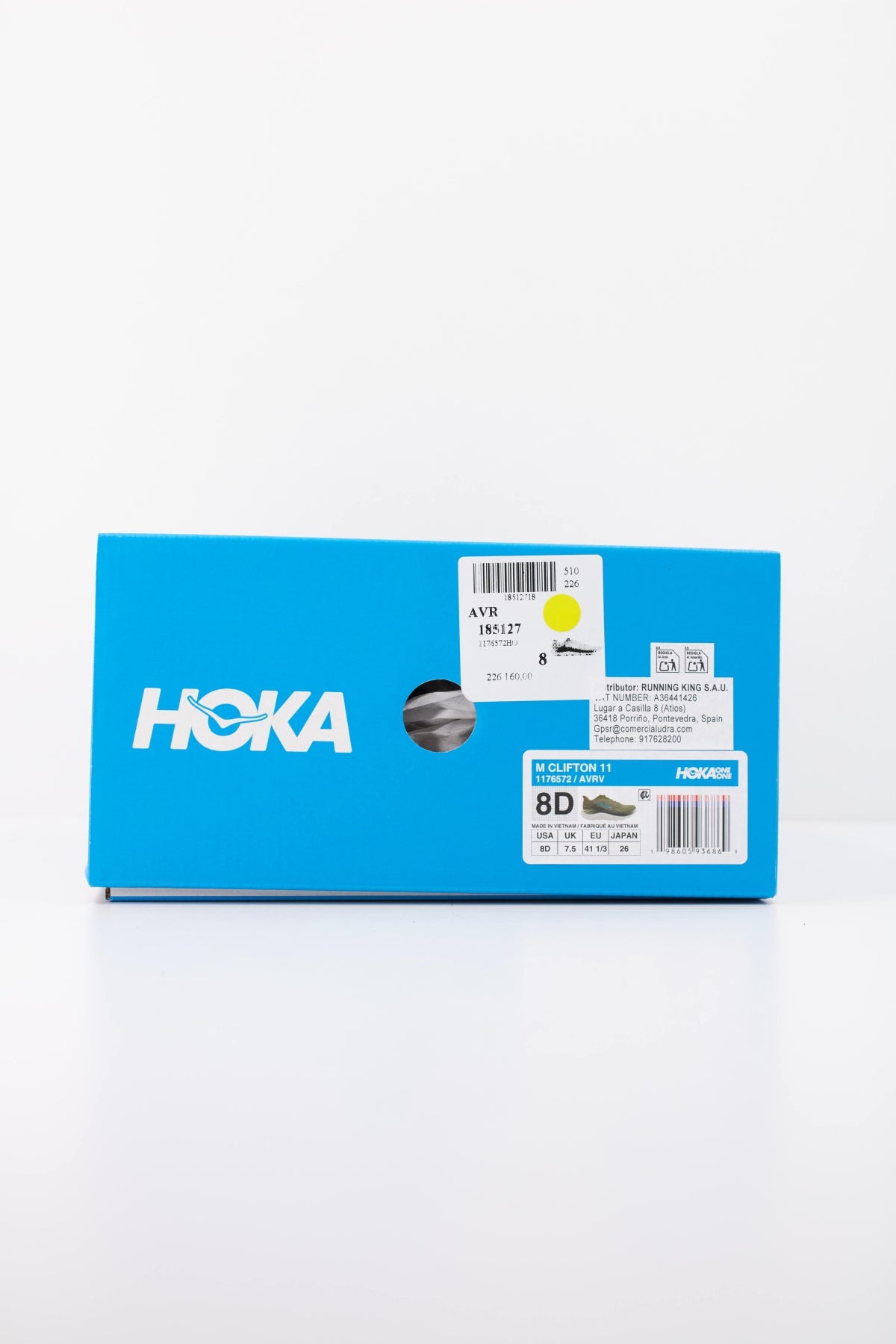 HOKA ZAPATILLA CLIFTON 11 en color VERDE (6)