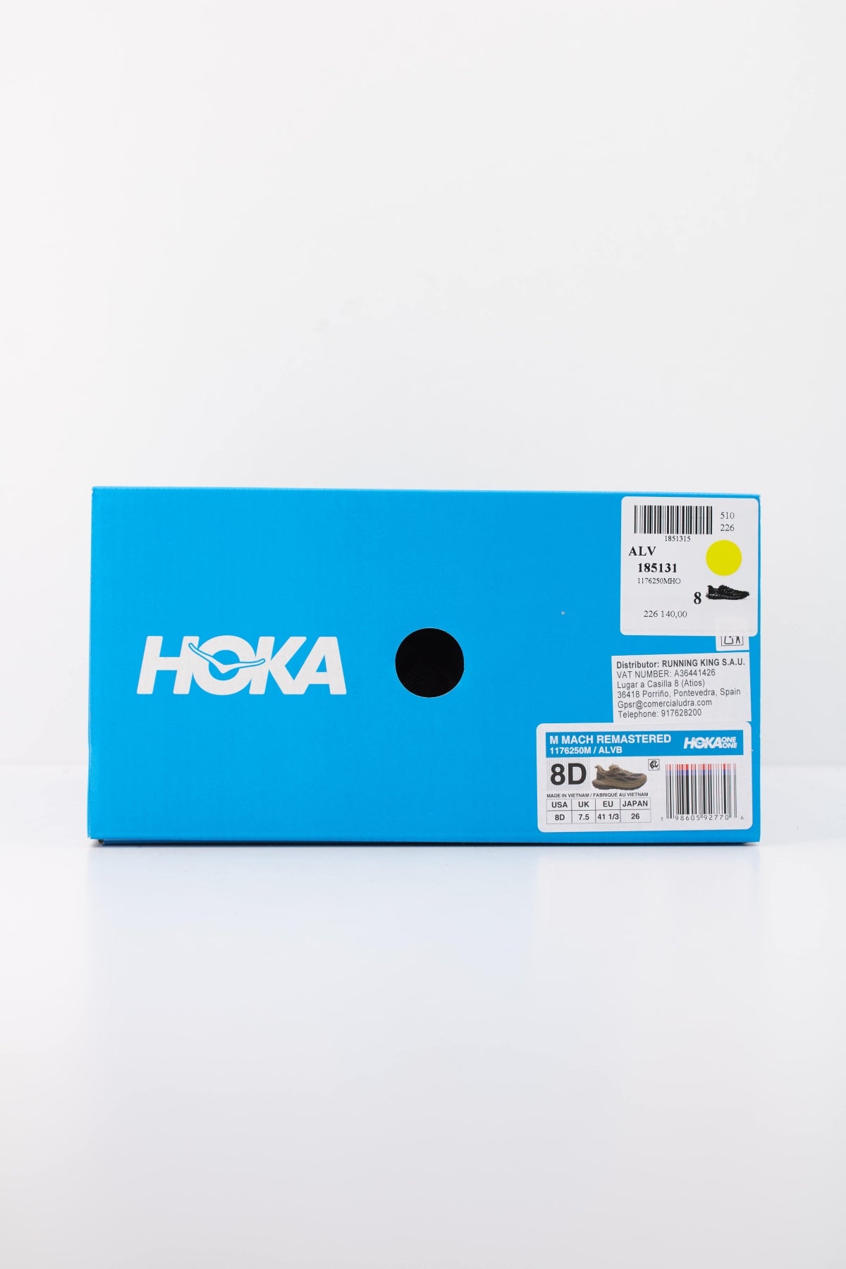 HOKA MACH REMASTERED 1176250 en color VERDE (6)