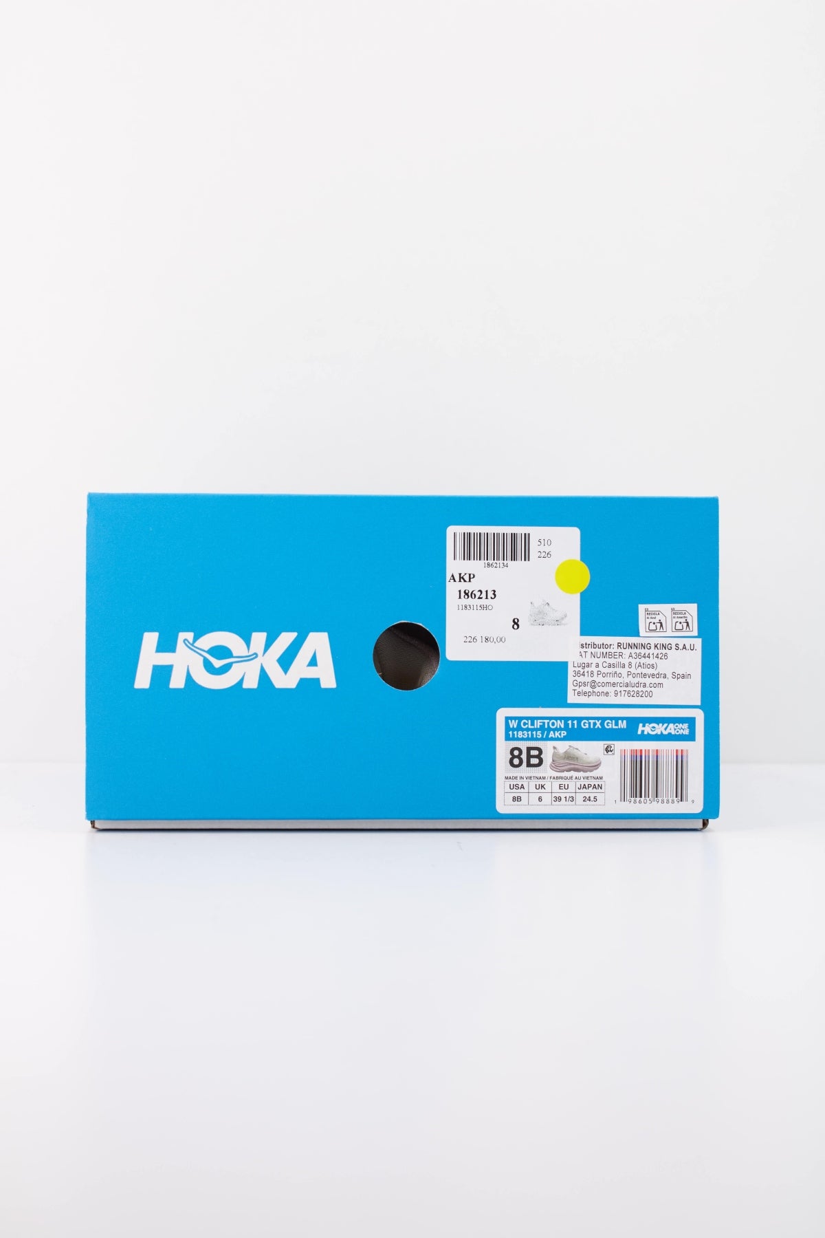 HOKA CLIFTON 11 GTX 1183115 en color BLANCO (6)