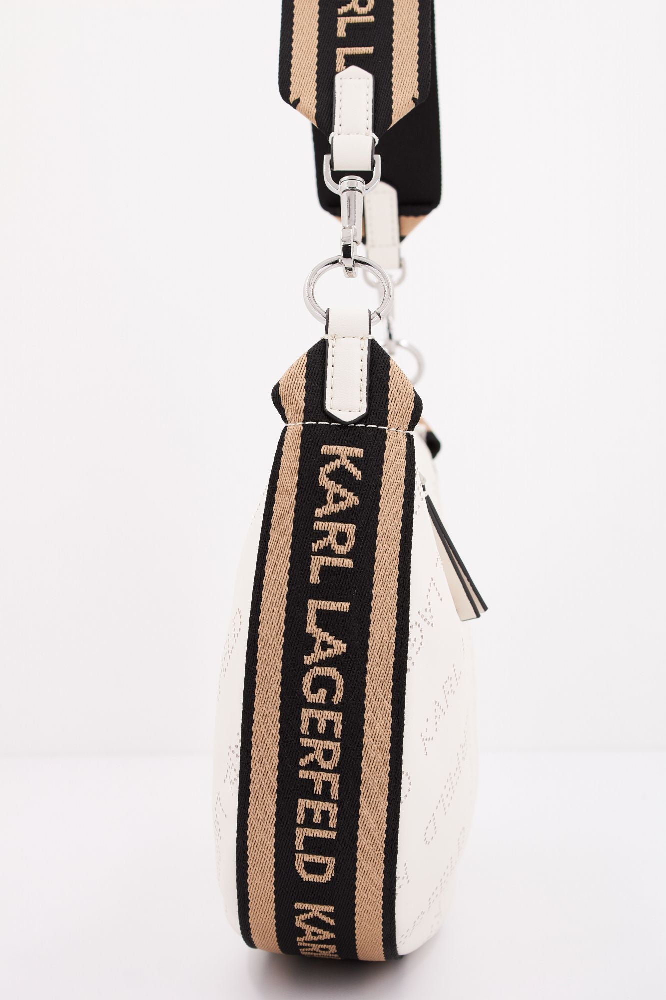 KARL LAGERFELD K/MOON SM SHOULDERBAG en color BLANCO (4)