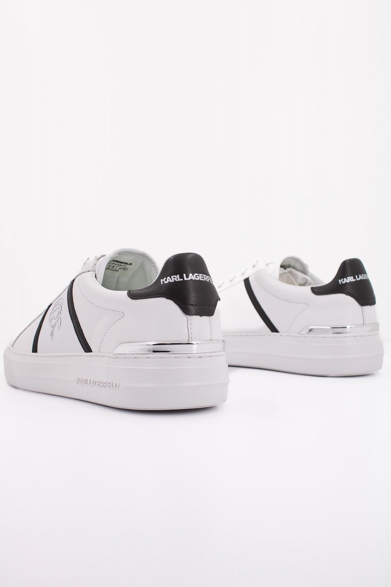 KARL LAGERFELD NFT OUTLINE LOGO en color BLANCO (4)