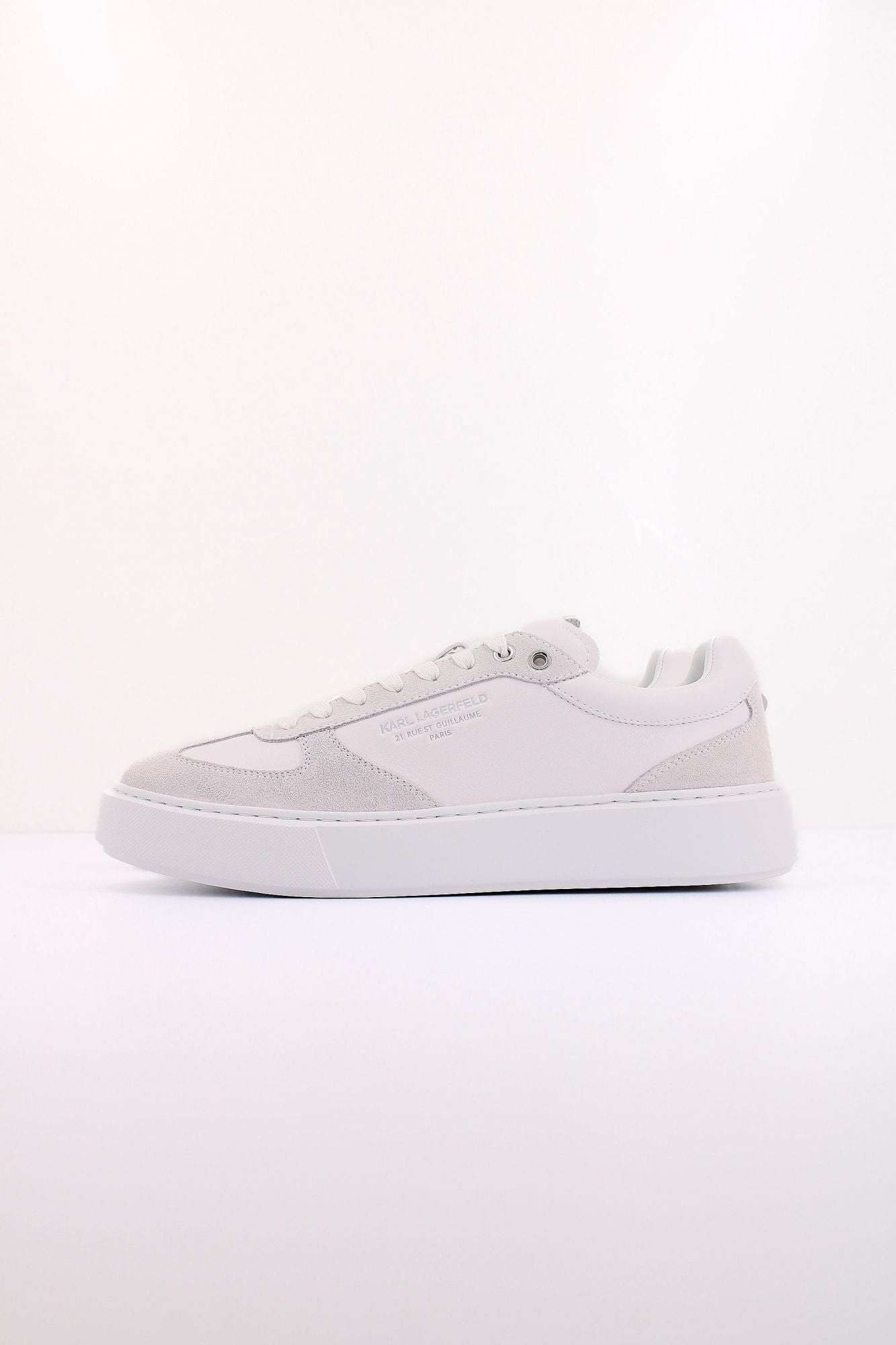 KARL LAGERFELD MAXI KUP RSG APRON LO LACE en color BLANCO (1)