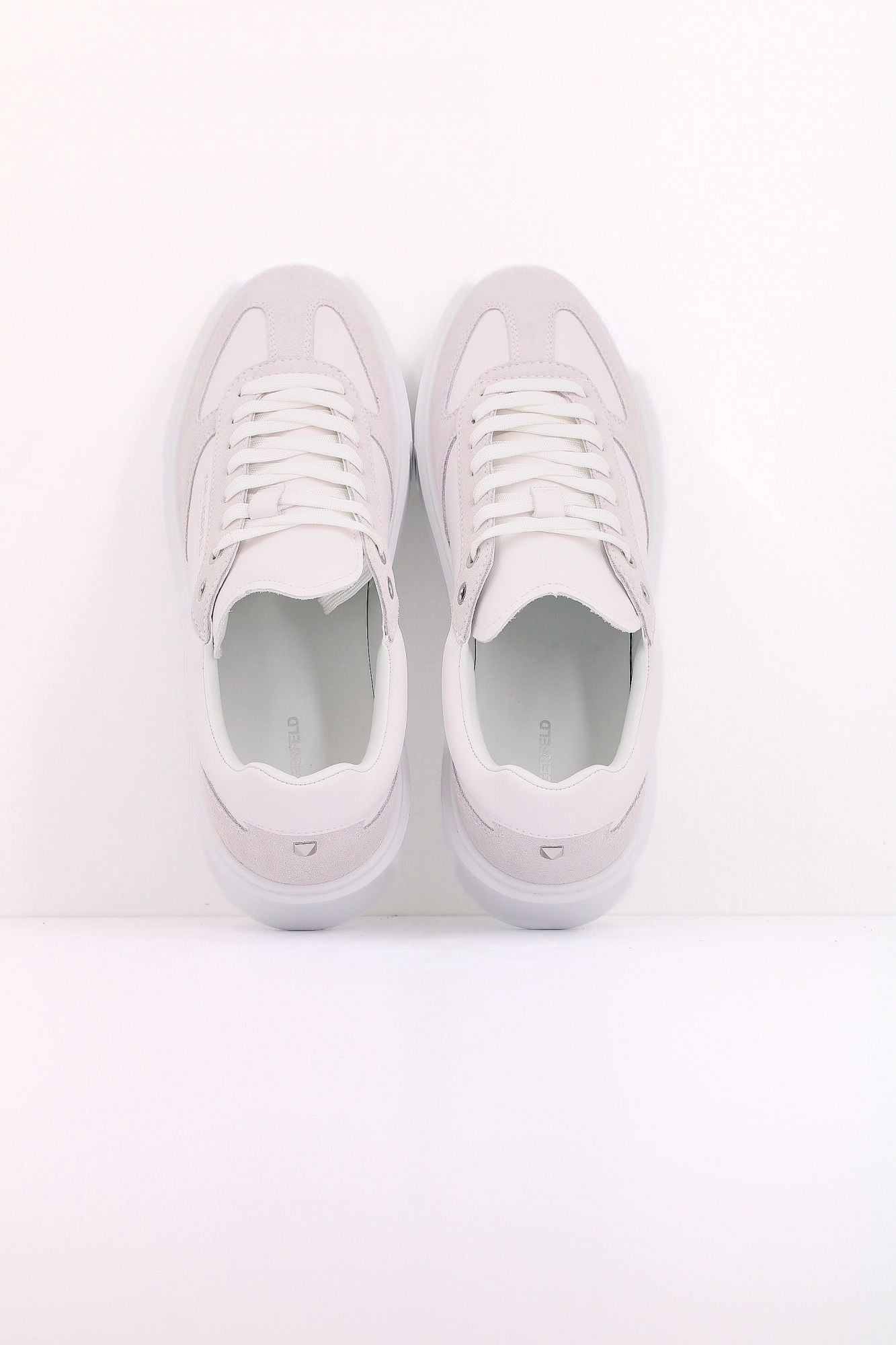 KARL LAGERFELD MAXI KUP RSG APRON LO LACE en color BLANCO (3)