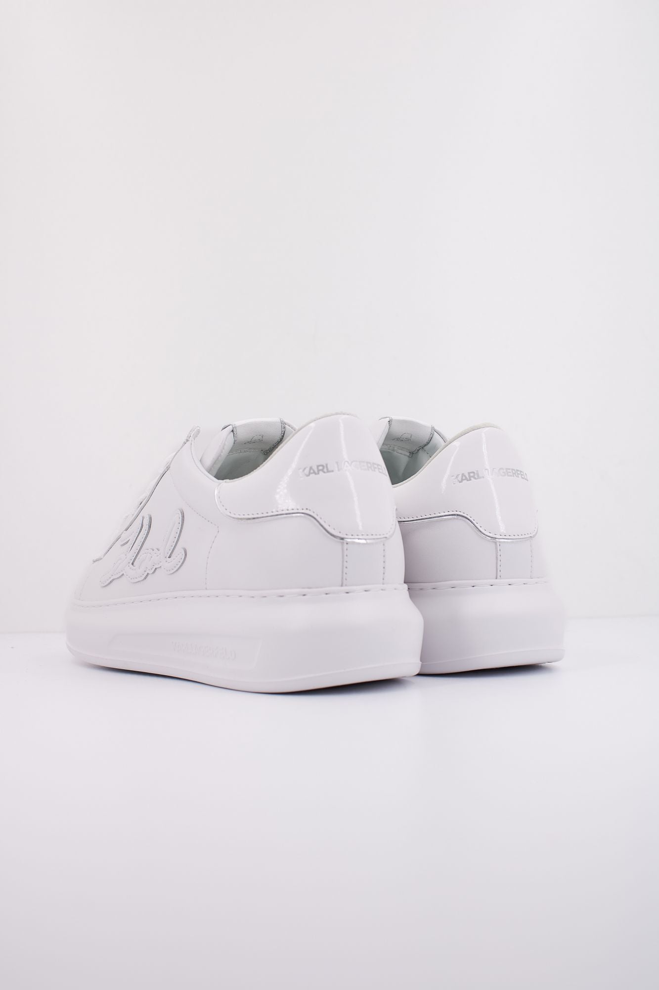 KARL LAGERFELD KAPRI MENS SIGNIA PATCH EM en color BLANCO (4)
