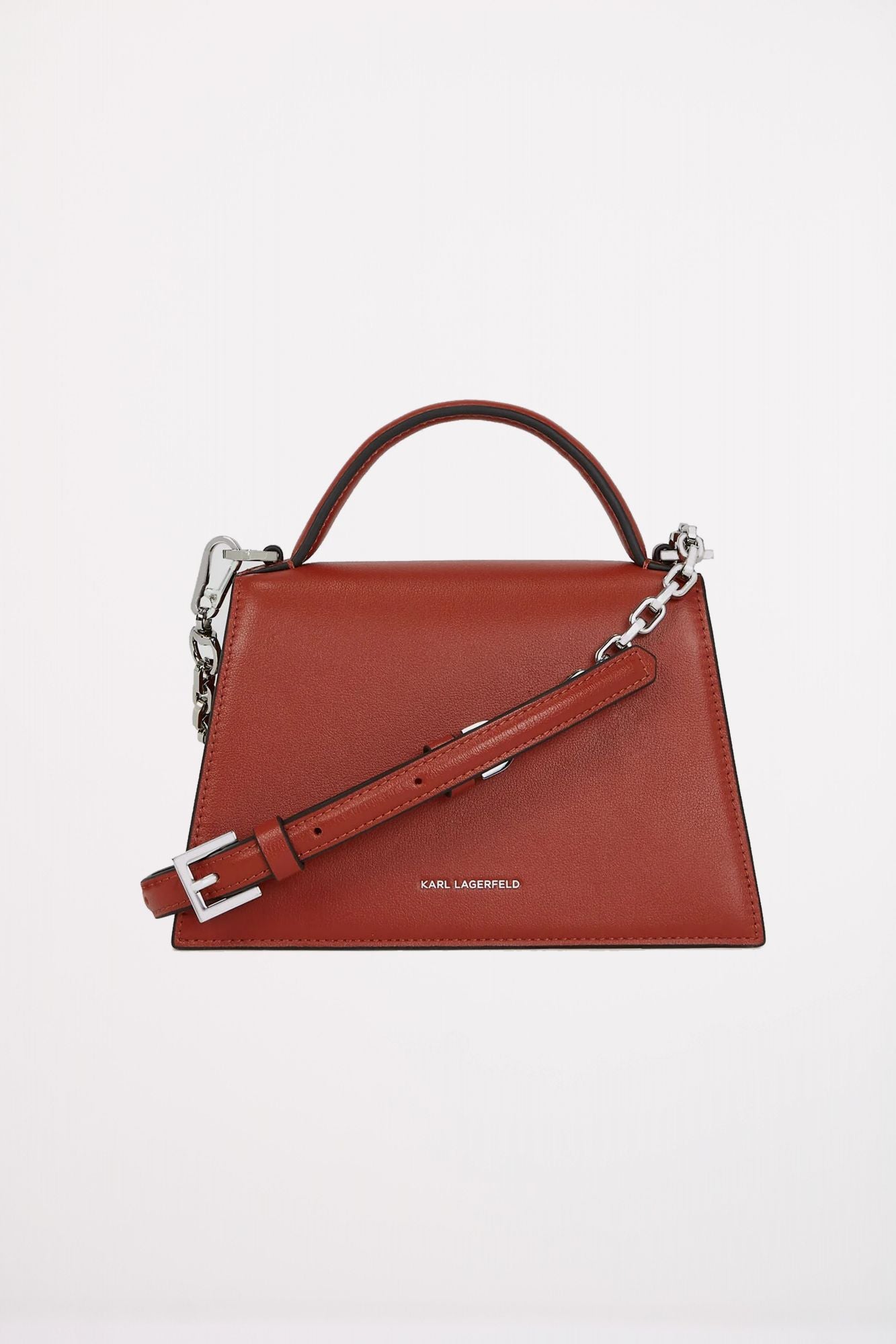 KARL LAGERFELD K SIGNATURE 2.0 SM CROSSBO en color ROJO (2)
