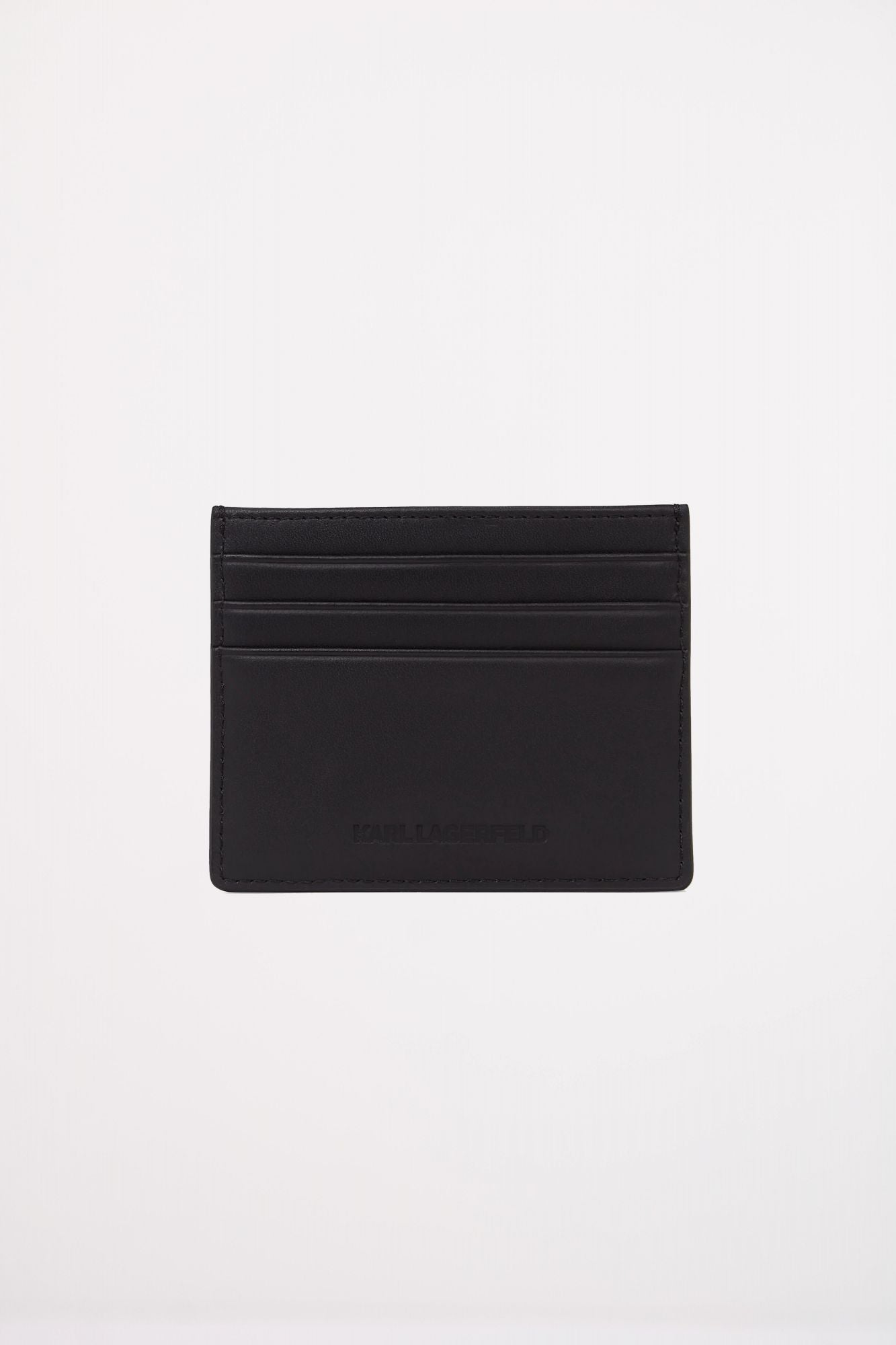 KARL LAGERFELD SIGNATURE CARDHOLDER en color NEGRO (2)
