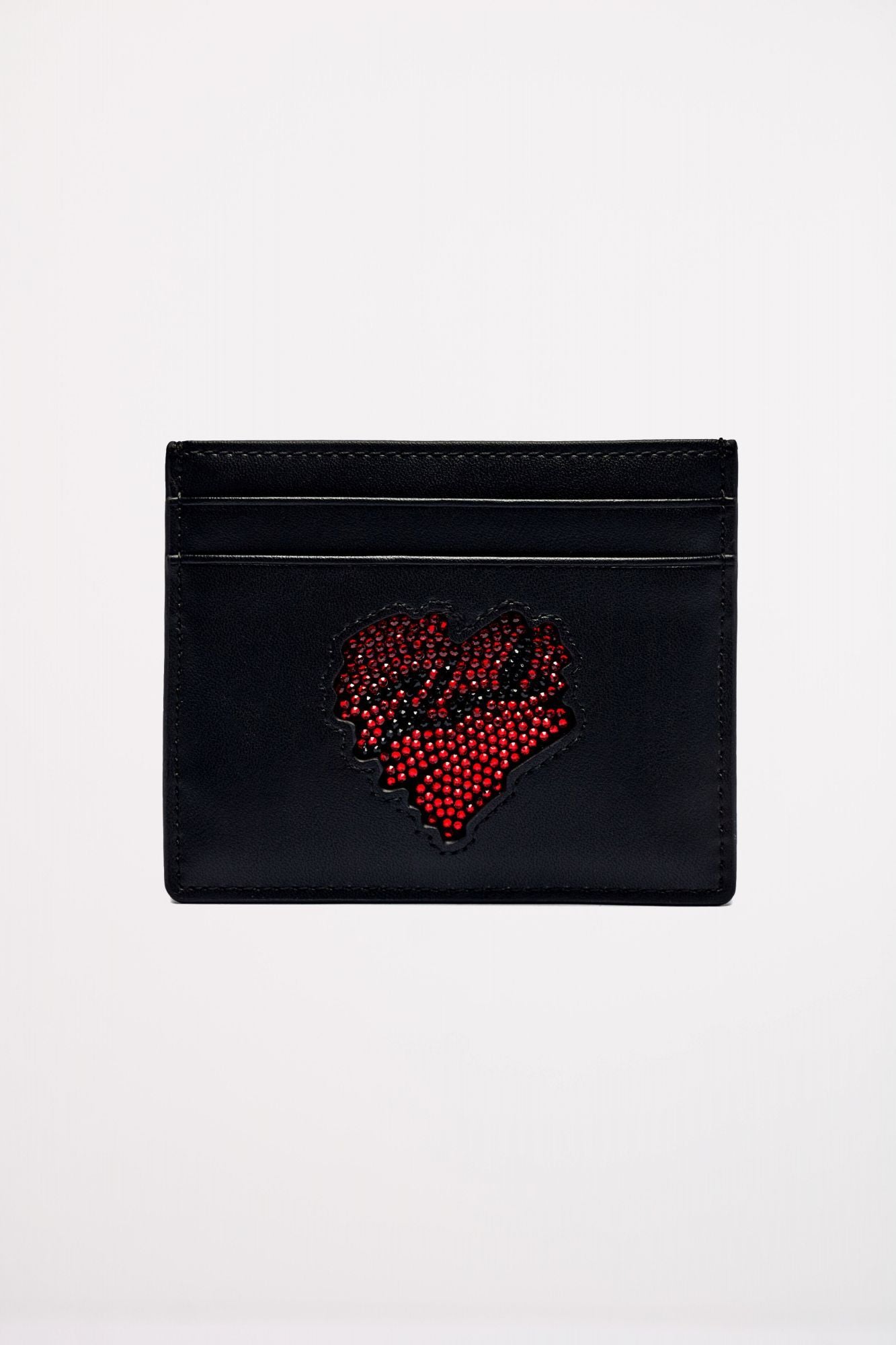 KARL LAGERFELD HEARTS CH+KEYCHAIN GP en color NEGRO (1)