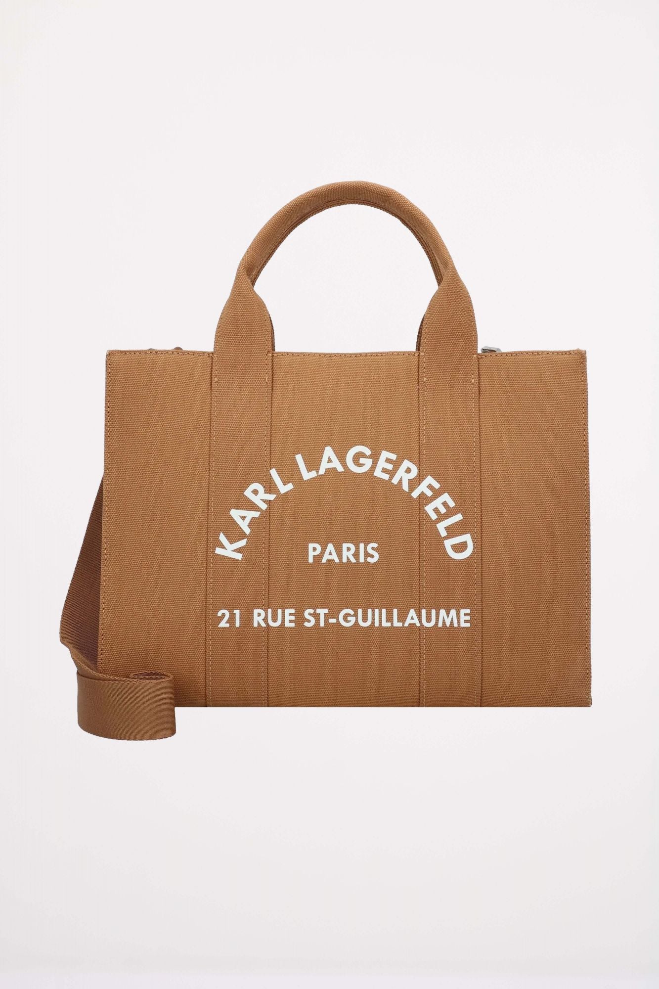 KARL LAGERFELD K RSG SQUARE MEDIUM TOTE en color MARRON (1)