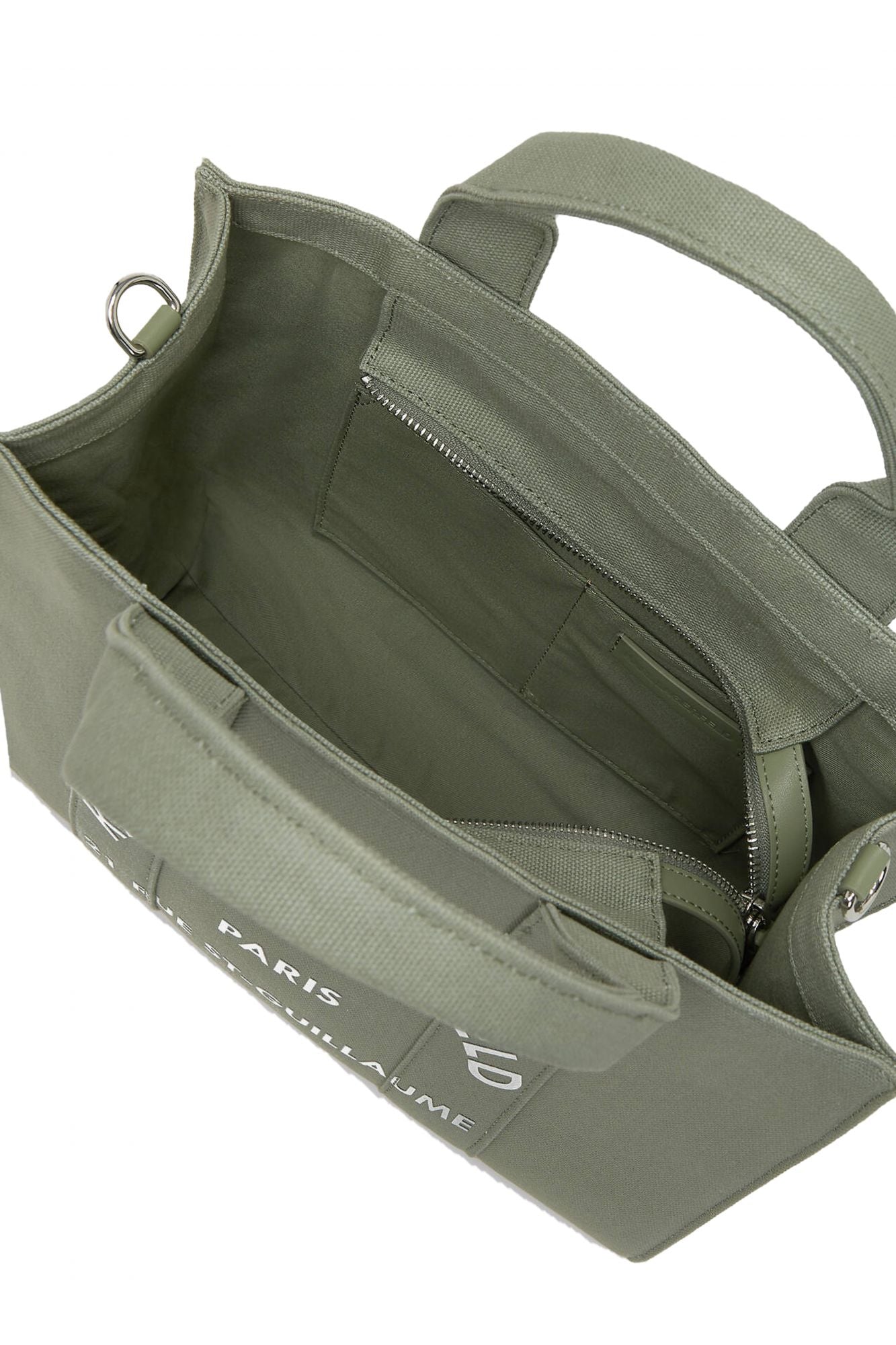 KARL LAGERFELD RSG SQUARE MEDIUM TOTE en color VERDE (3)
