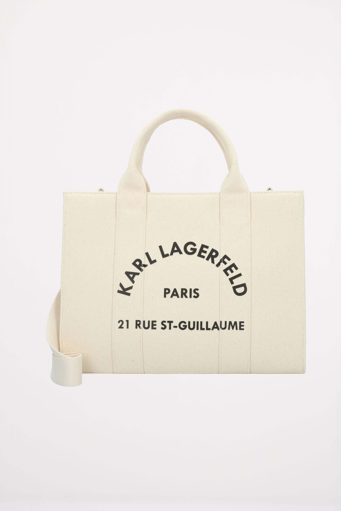KARL LAGERFELD K RSG SQUARE MEDIUM TOTE en color BEIS (1)