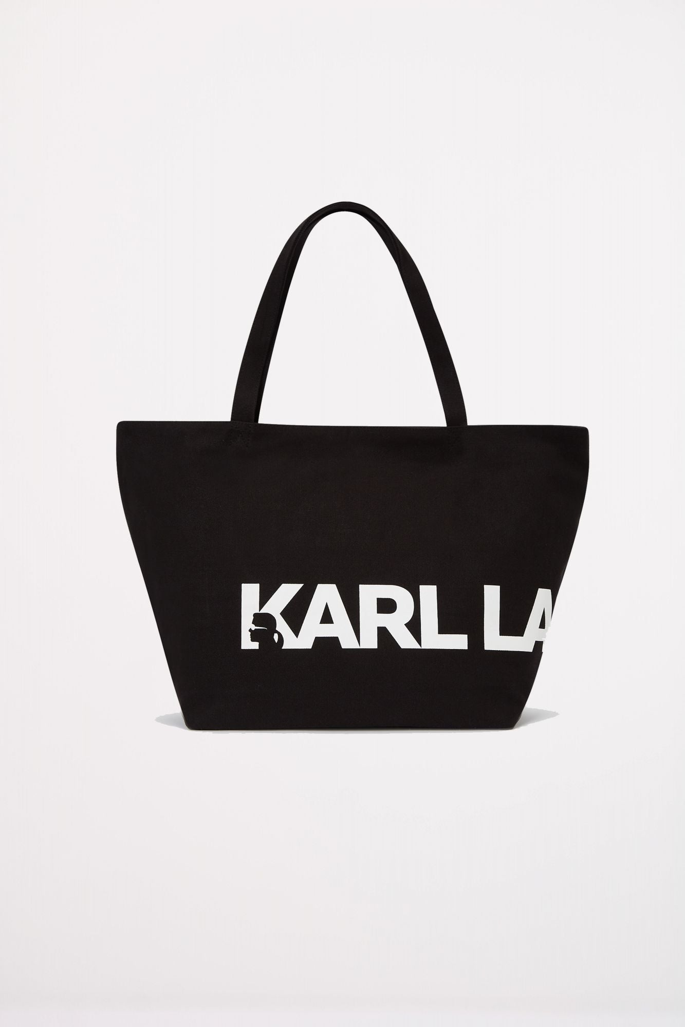 KARL LAGERFELD K ESSENTIAL BIG LOGO SHOPP en color NEGRO (1)