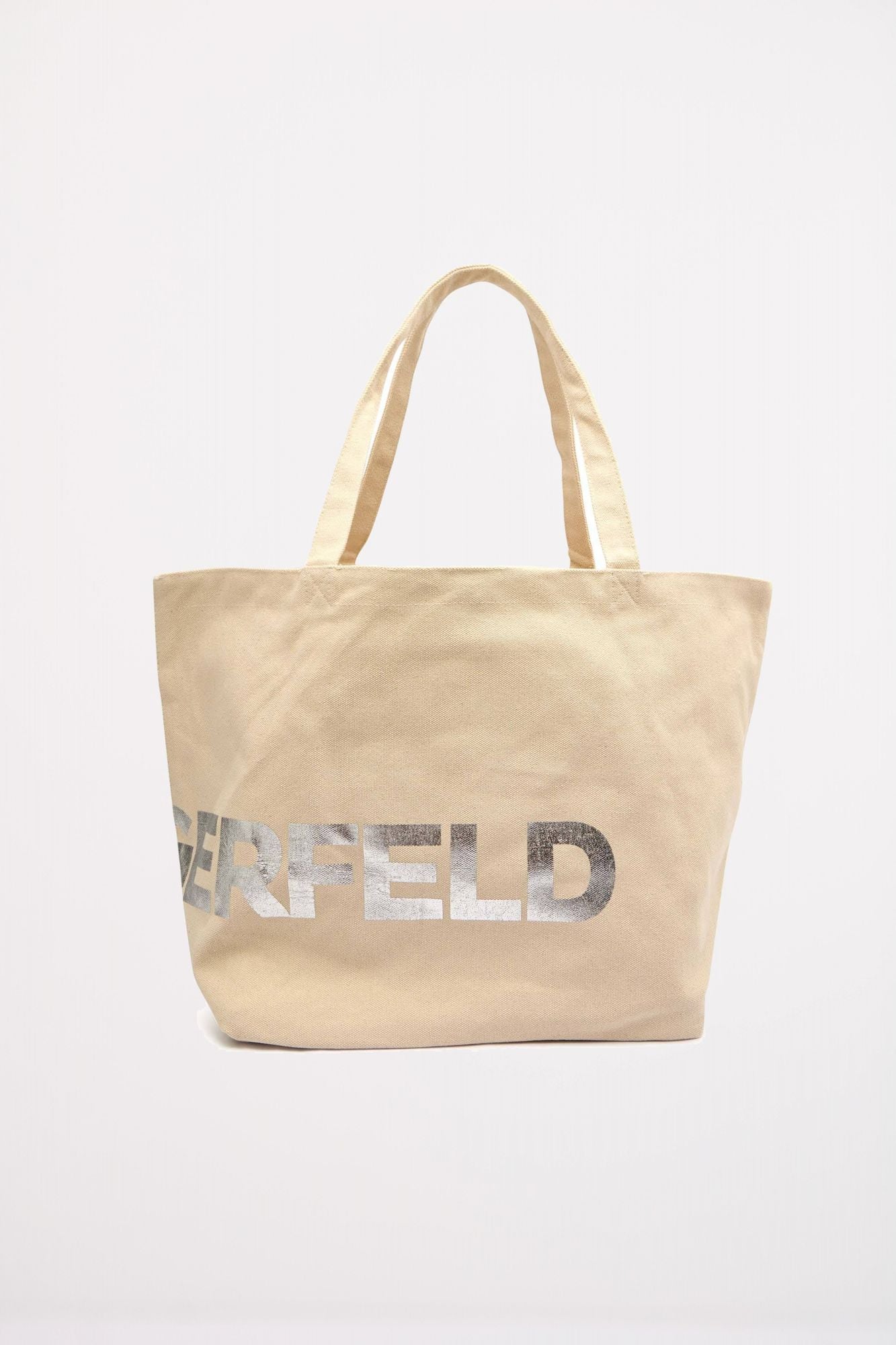 KARL LAGERFELD K ESSENTIAL BIG LOGO SHOPP en color BEIS (3)