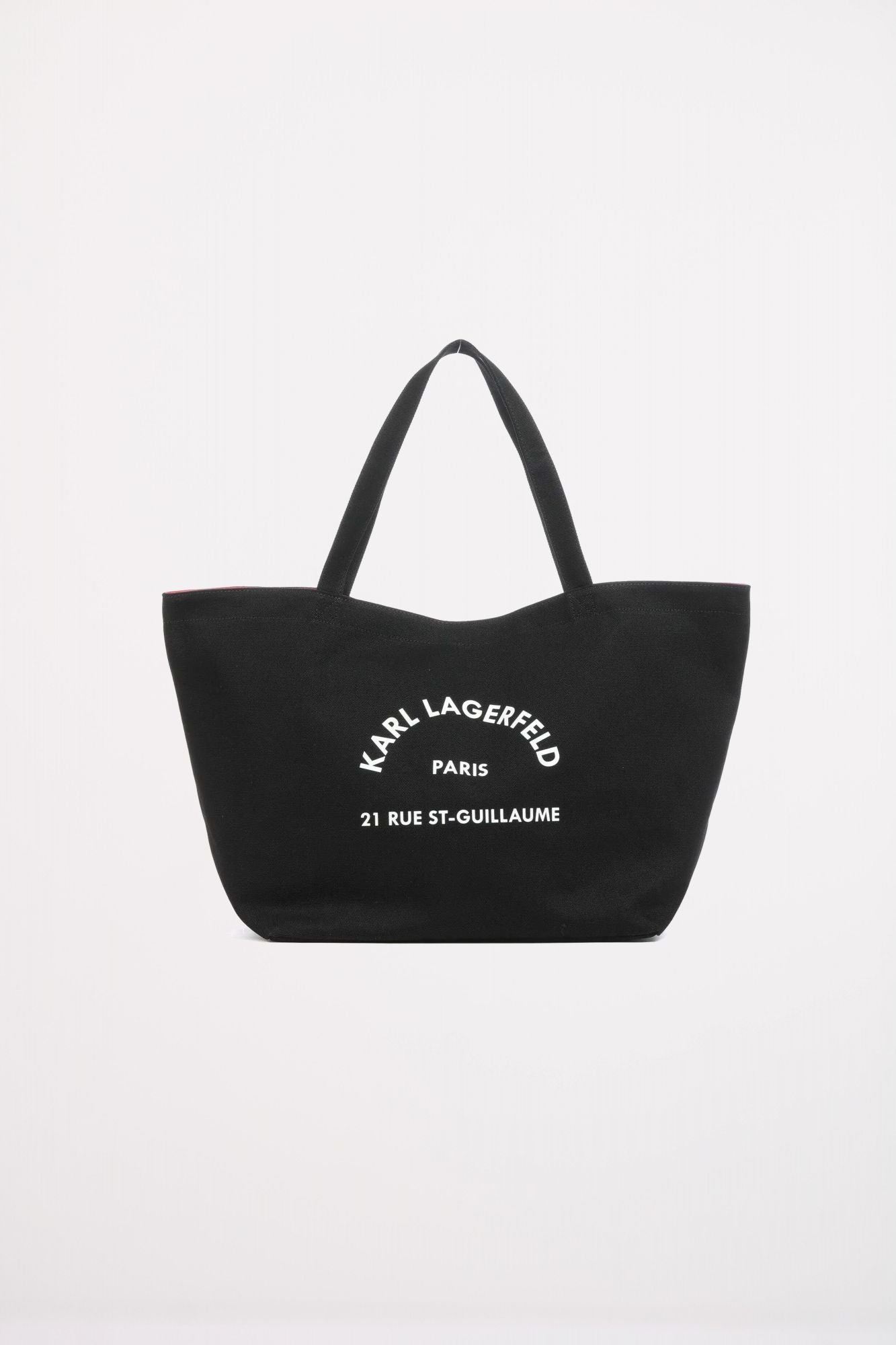 KARL LAGERFELD RSG CANVAS SHOPPER en color NEGRO (1)