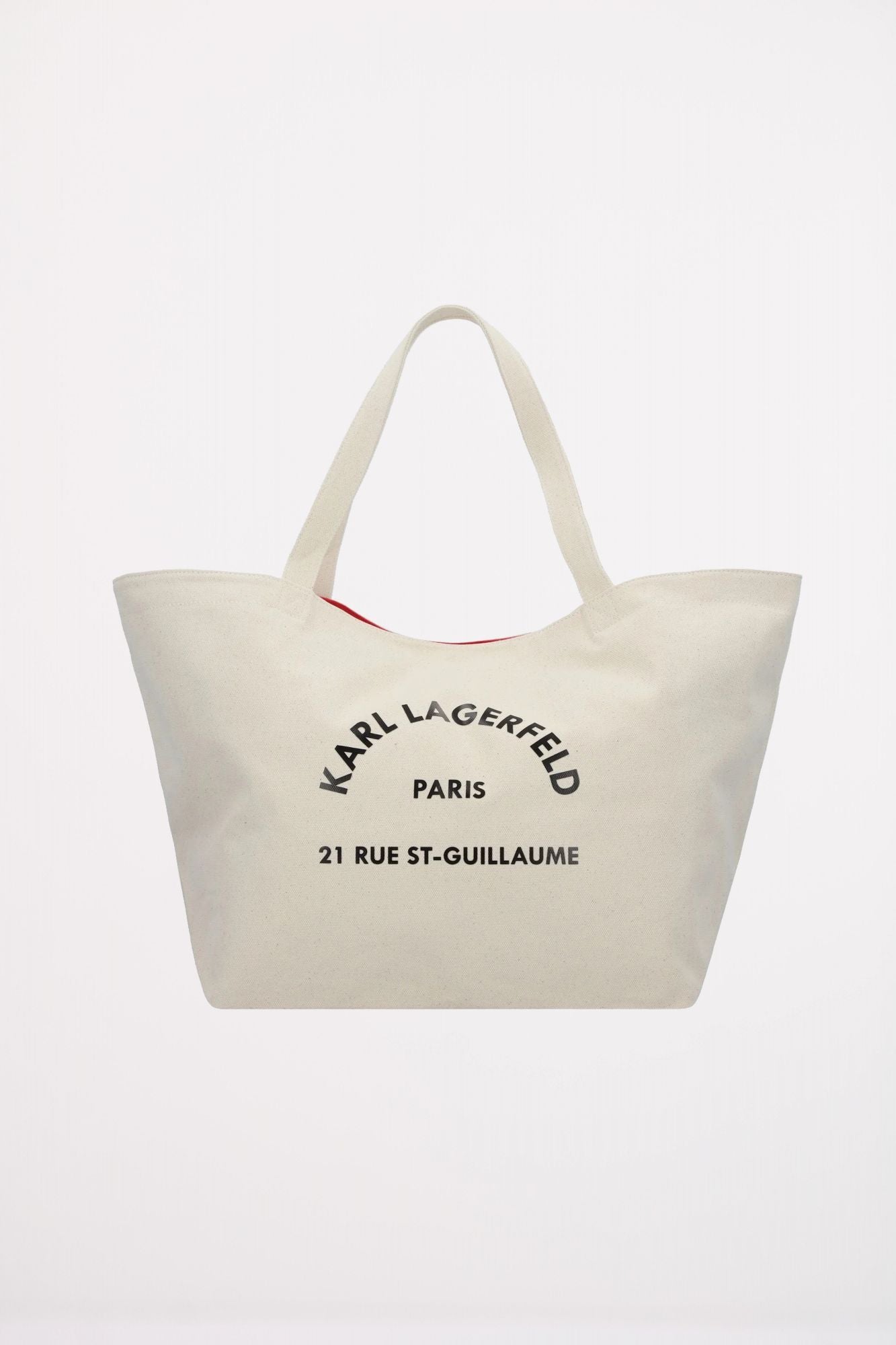 KARL LAGERFELD RSG CANVAS SHOPPER en color MARRON CLARO (1)