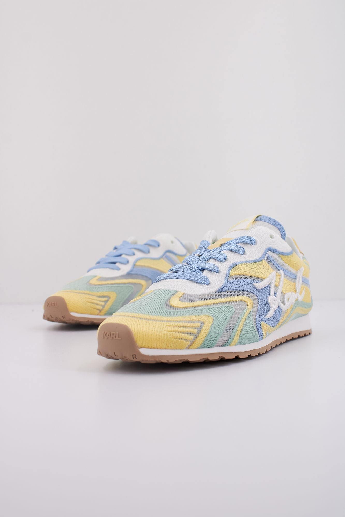 KARL LAGERFELD VENUS MESH MIX LO LACE en color AZUL (2)