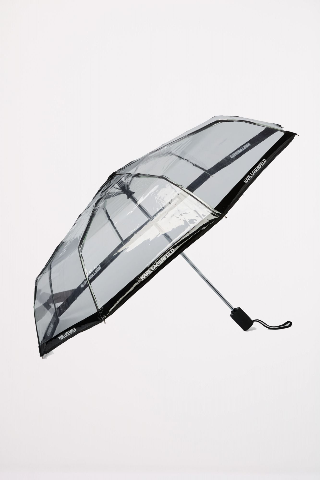 KARL LAGERFELD K ESSENTIAL SM UMBRELLA en color NEGRO (1)