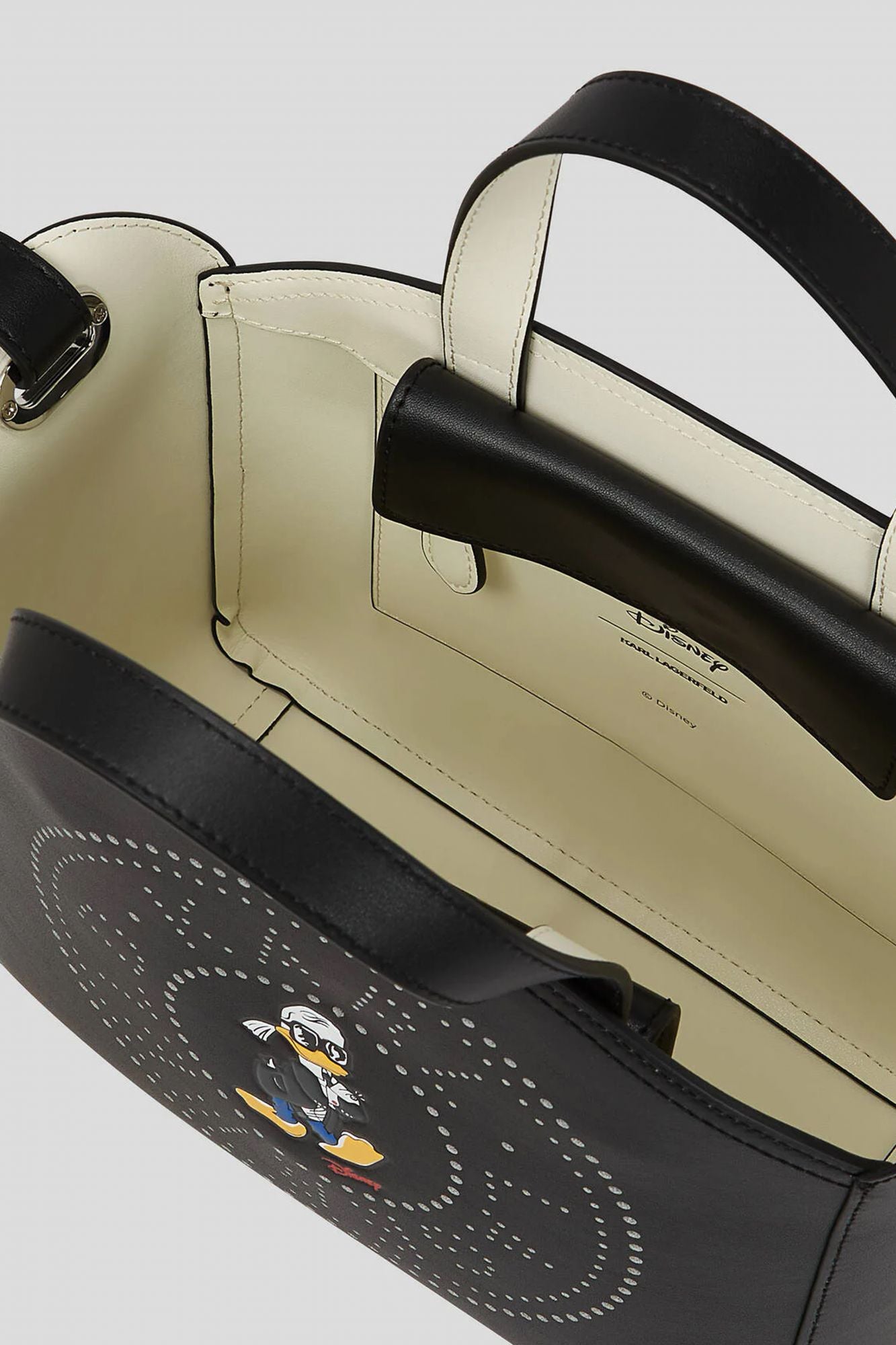 KARL LAGERFELD A3W30266 KL X DISNEY SM TOTE en color NEGRO (3)