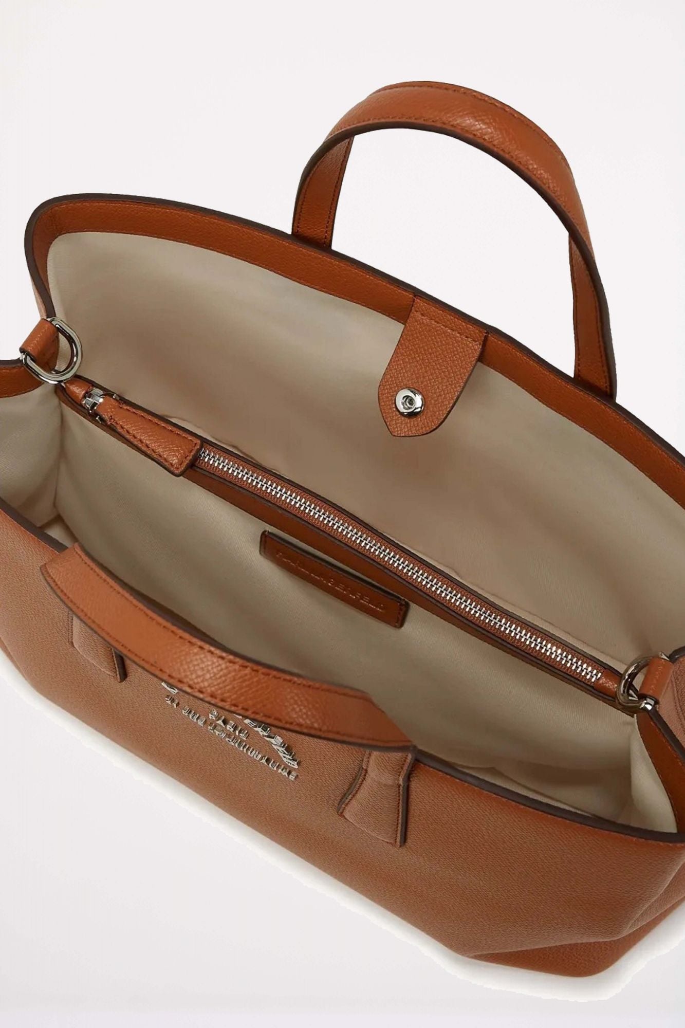 KARL LAGERFELD K RSG METAL SATCHEL en color MARRON (3)