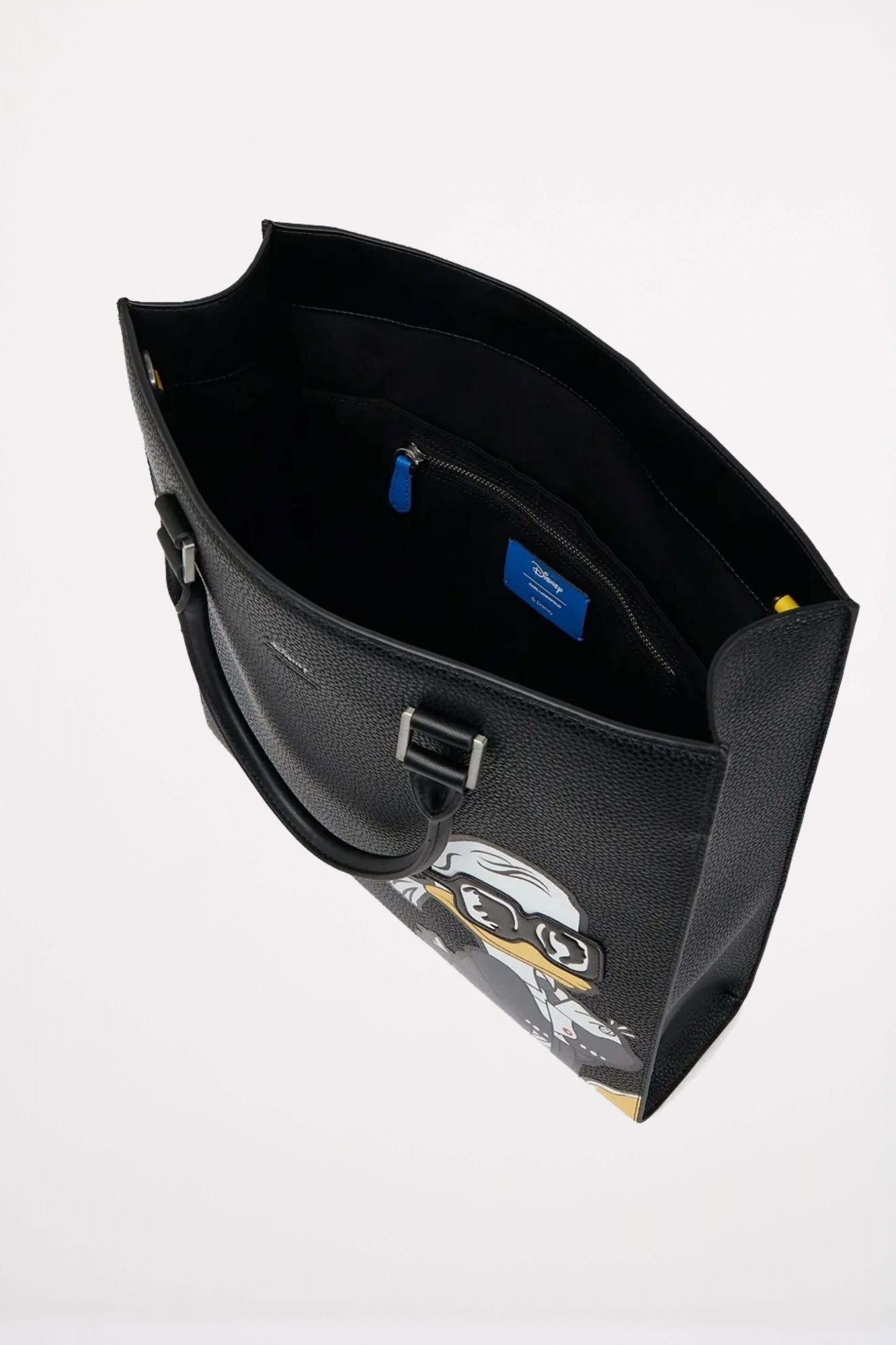 KARL LAGERFELD KL X DISNEY TOTE en color NEGRO (3)