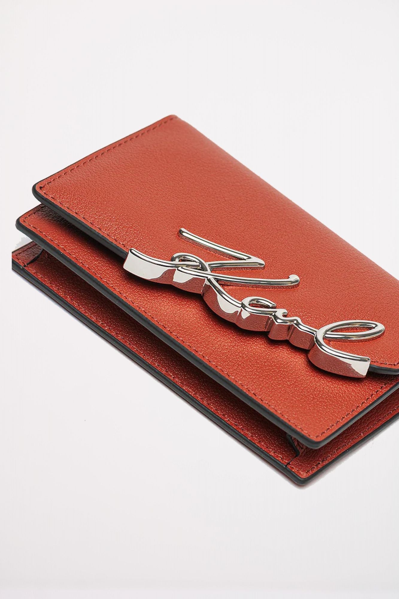 KARL LAGERFELD K SIGNATURE SM WALLET en color ROJO (3)