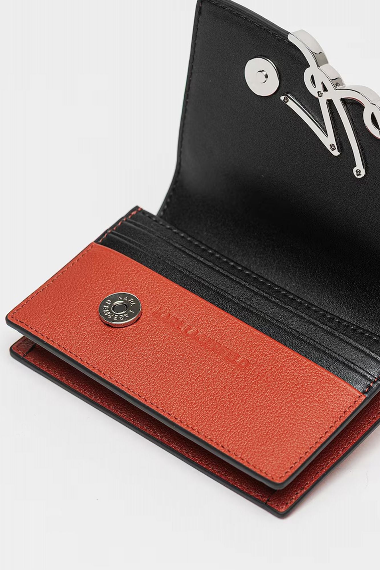 KARL LAGERFELD K SIGNATURE SM WALLET en color ROJO (4)