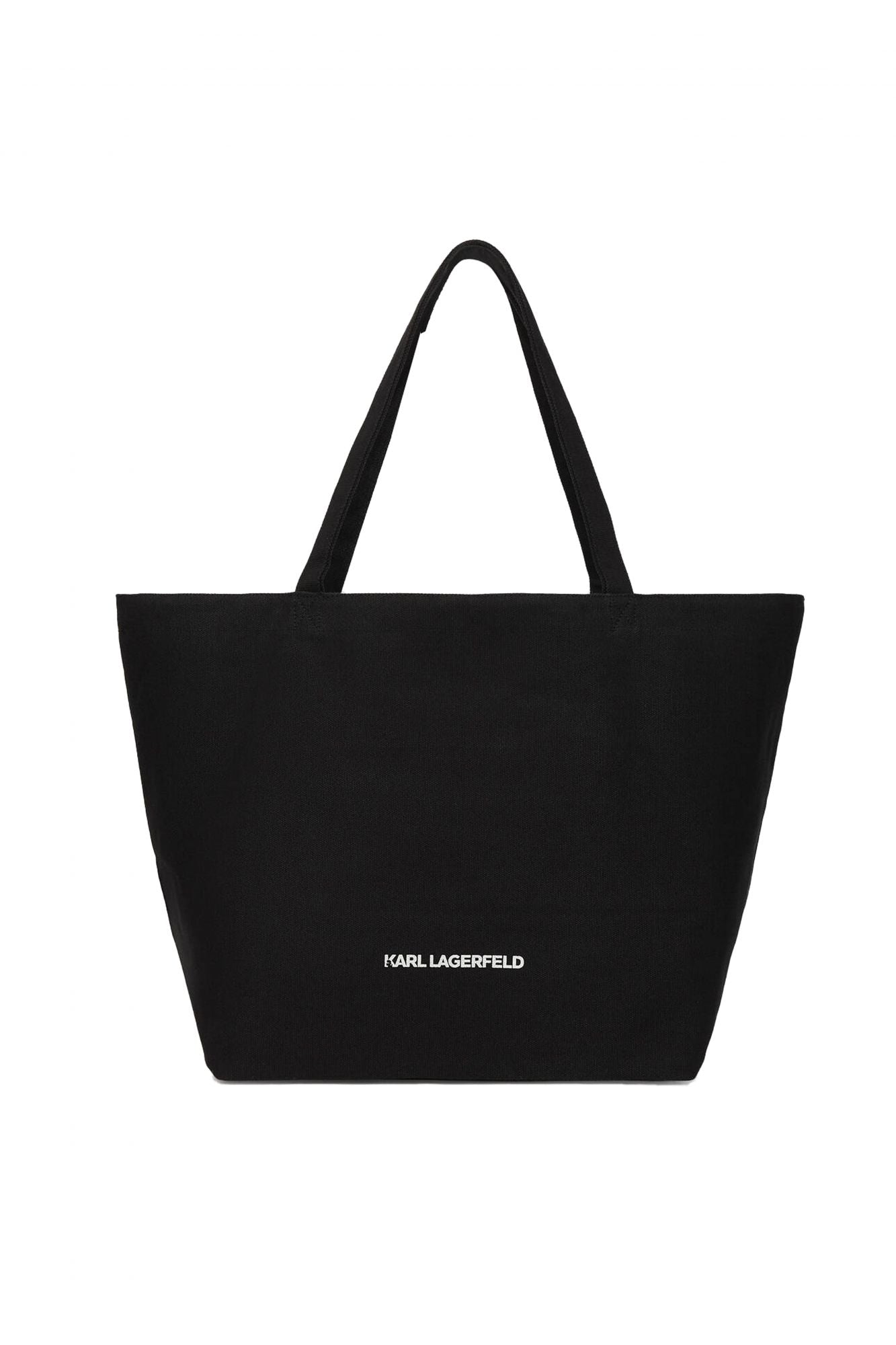 KARL LAGERFELD IKON RHINESTONE SHOPPER en color NEGRO (2)