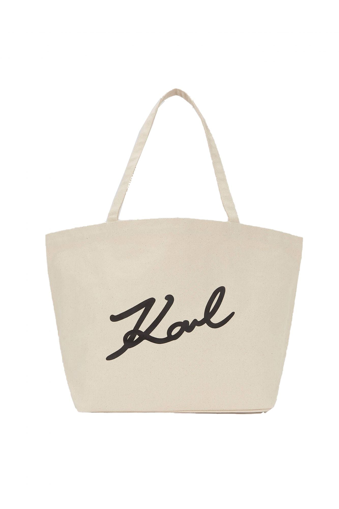 KARL LAGERFELD K SIGNATURE EMB CANVAS en color BEIS (1)